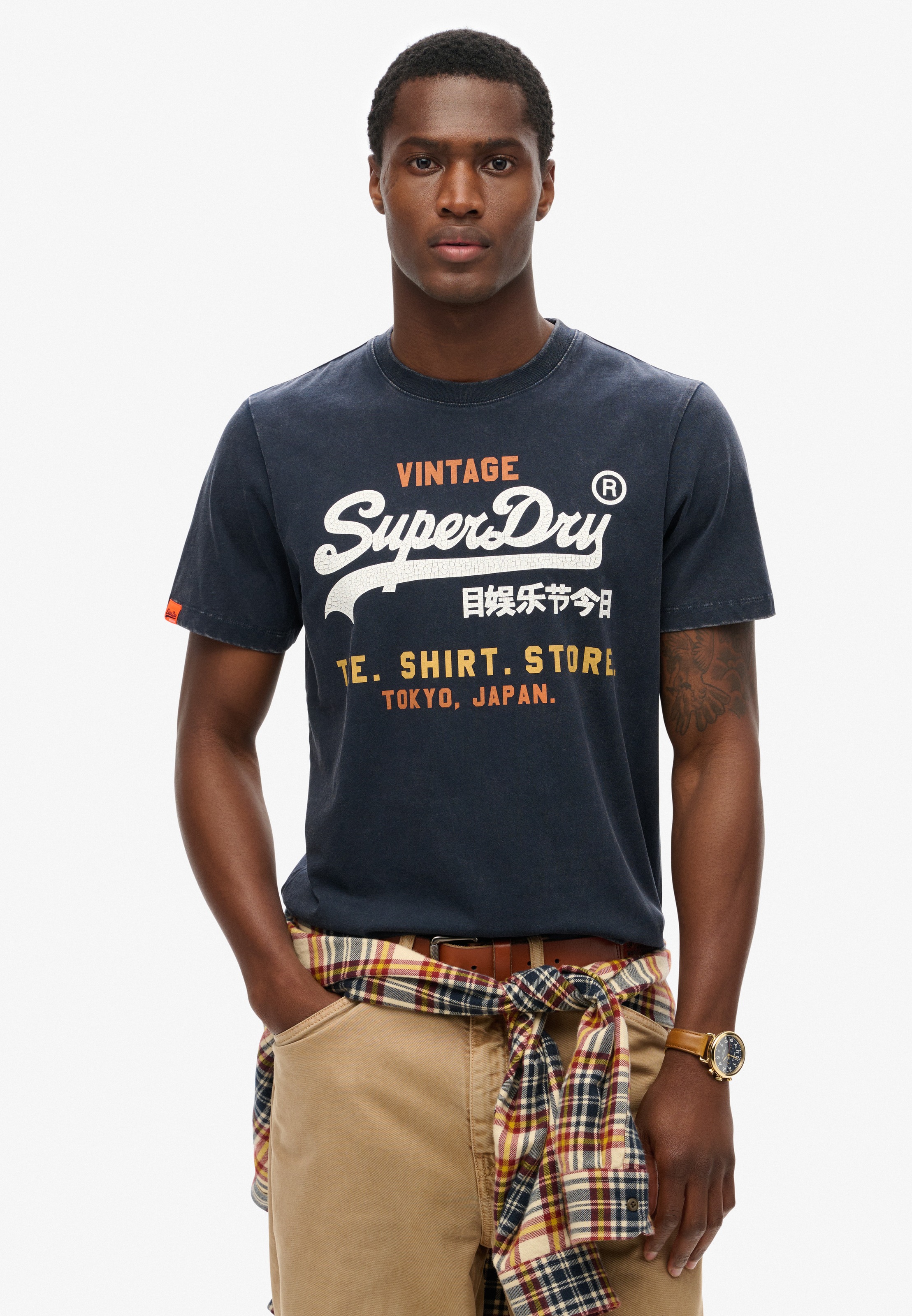 Superdry Rundhalsshirt »VL CALI RELAXED TEE«