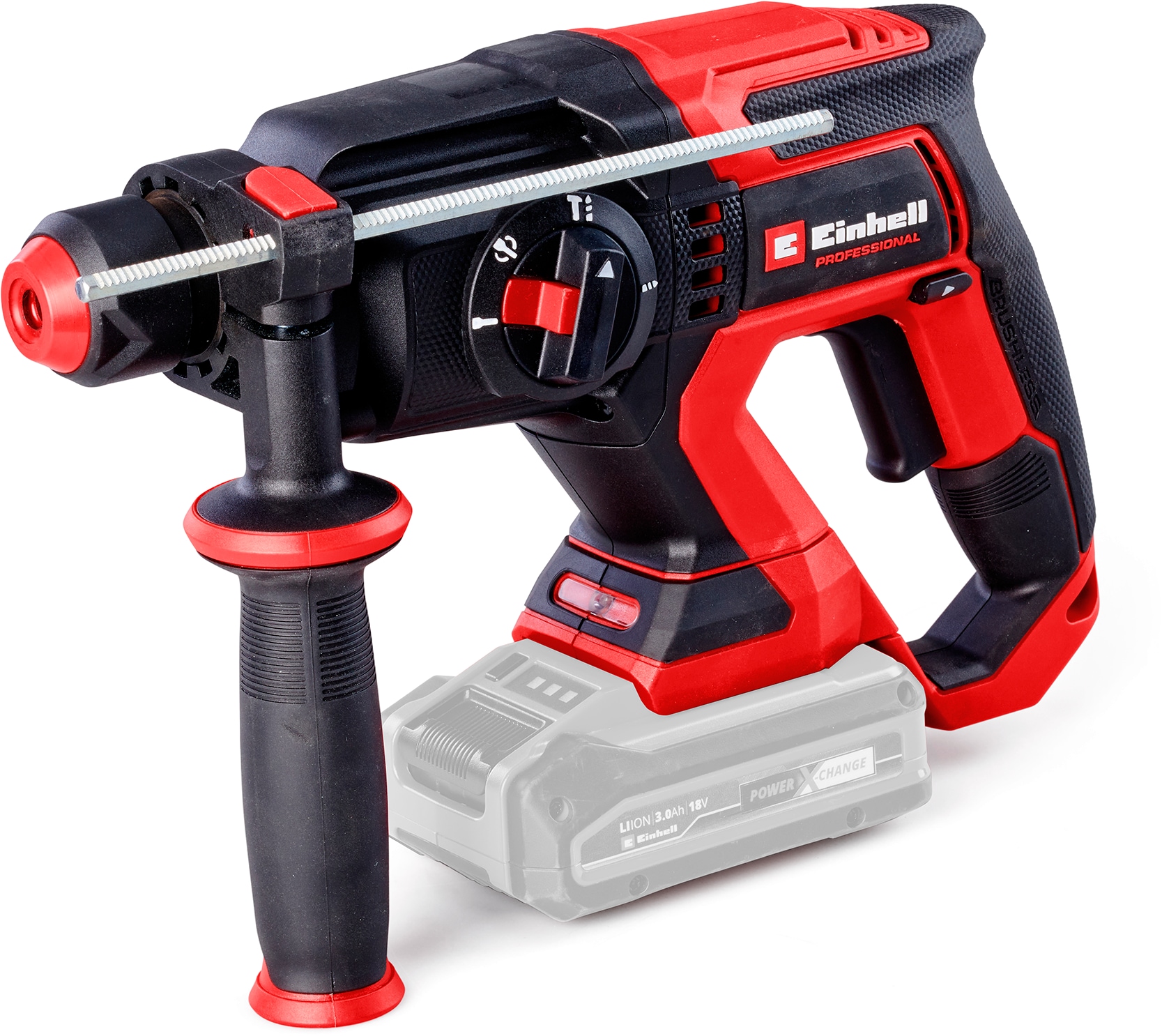 Einhell Akku-Bohrhammer "TP-HD 18/22 D Li BL-Solo", ohne Akku und Ladegerät