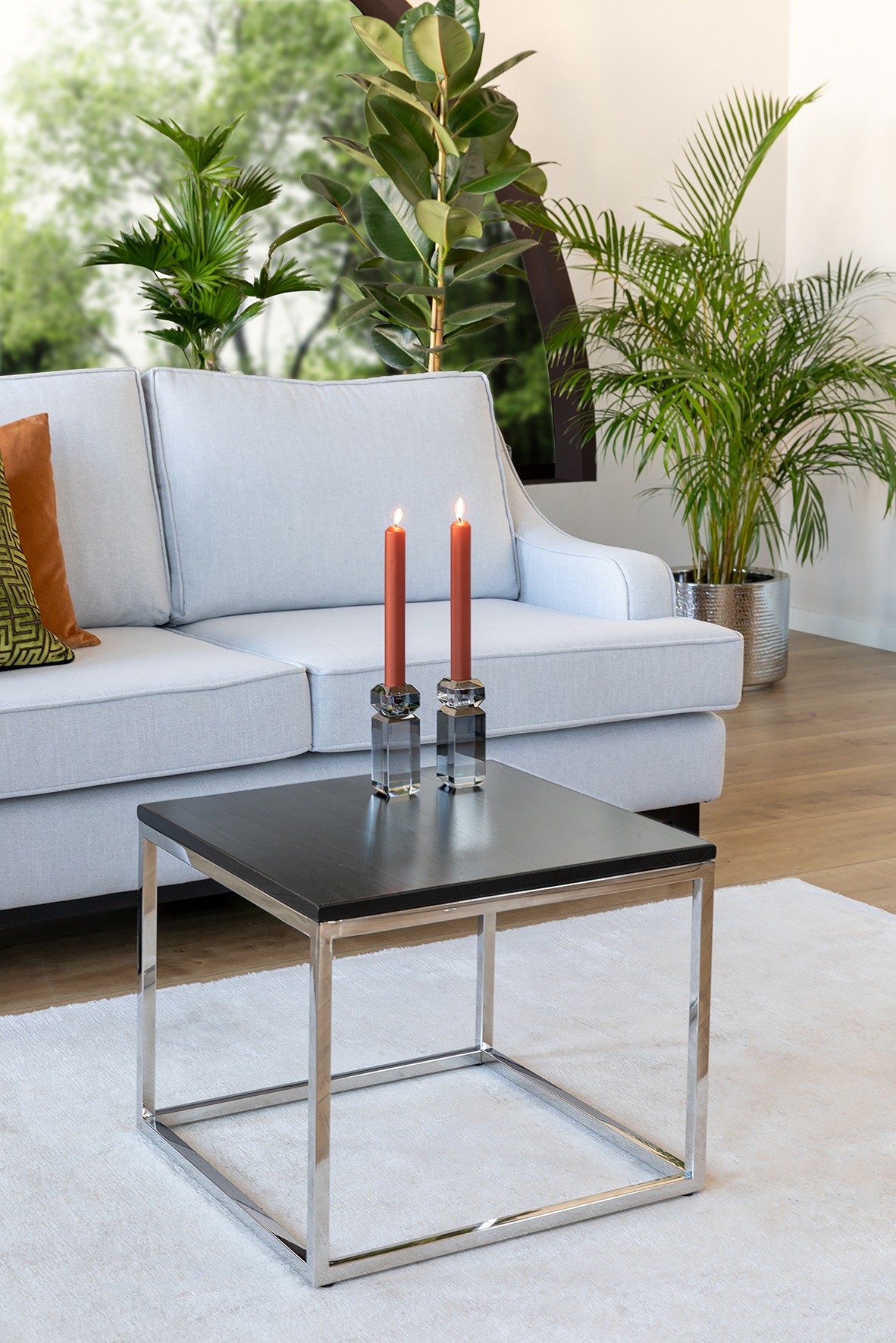 Fink Couchtisch "Novara", (1 St.), quadratisch, 55x55x45 günstig online kaufen