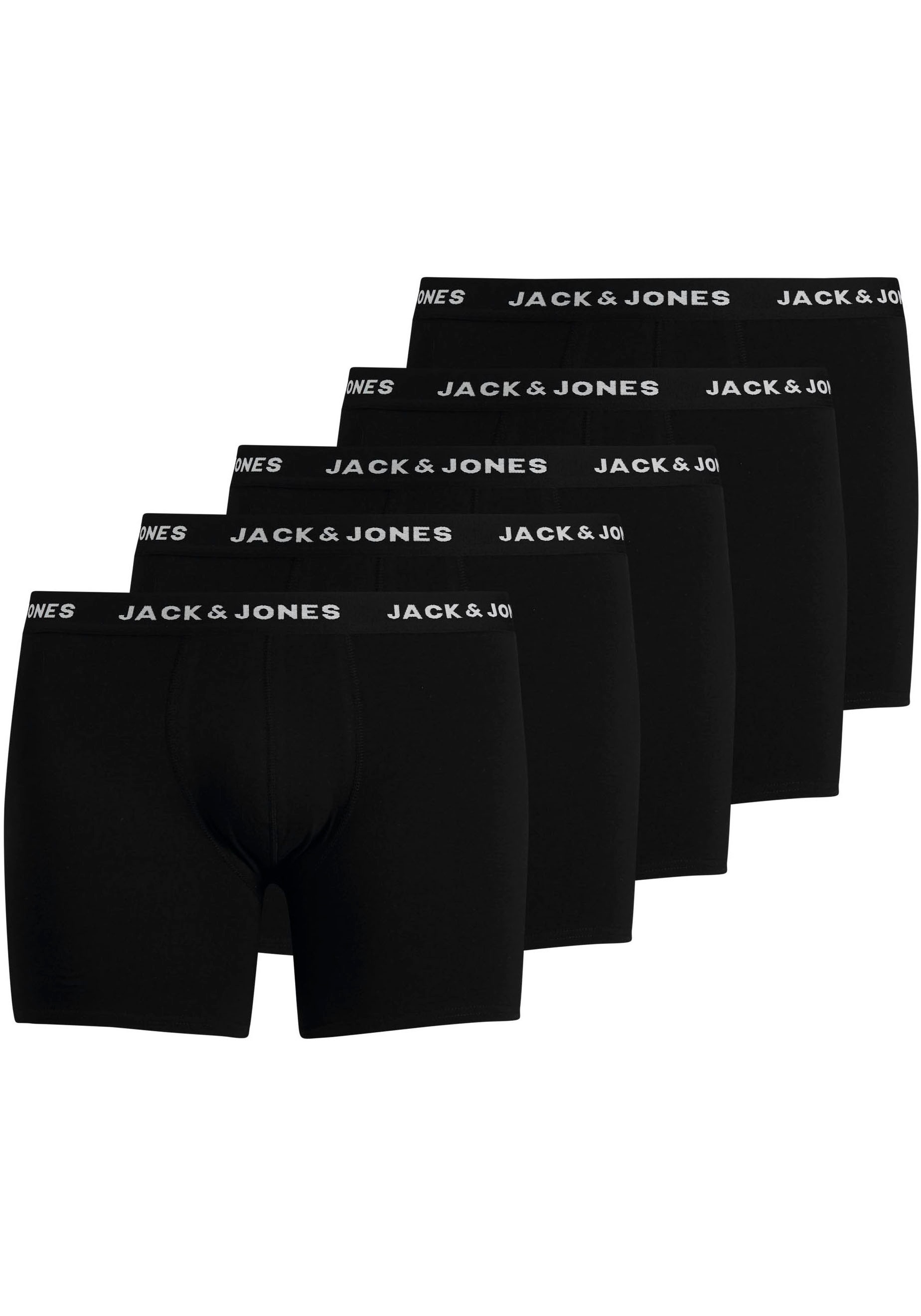 Jack & Jones PlusSize Boxershorts "JACHUEY mit leichtem Komfort im 5er-Pack günstig online kaufen