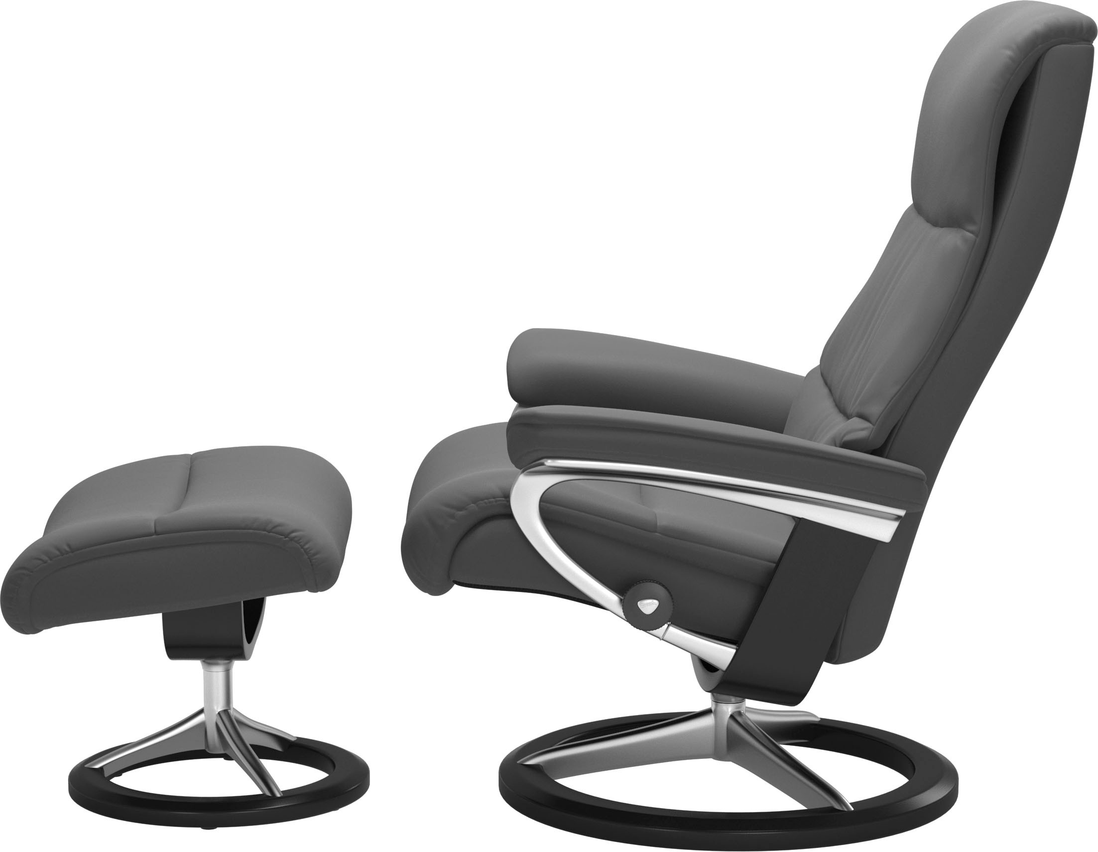 Stressless® Fußhocker »View«, mit Signature Base,Gestell Schwarz