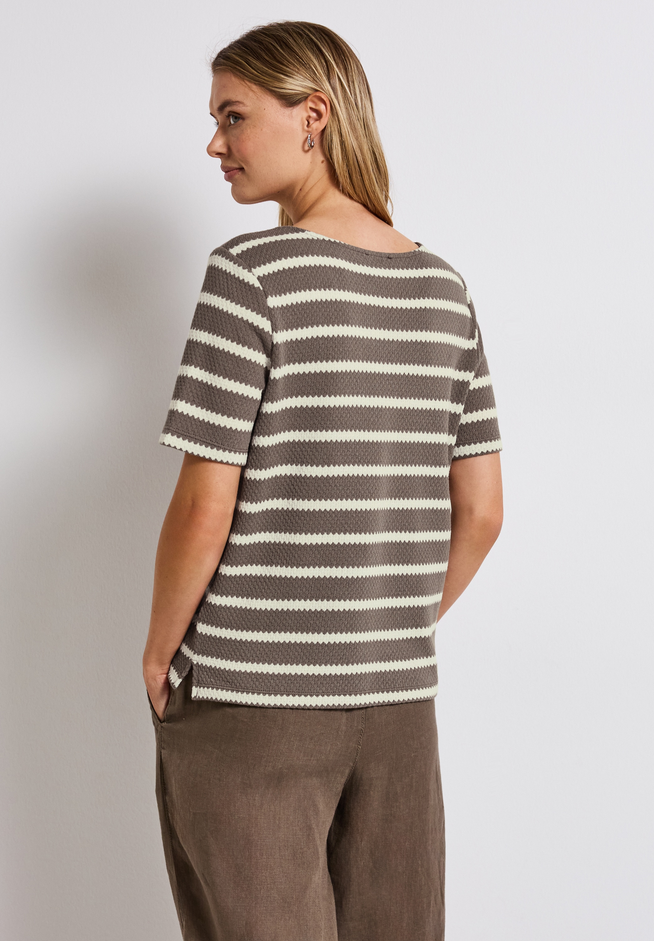 STREET ONE T-Shirt, im soften Baumwoll-Mix