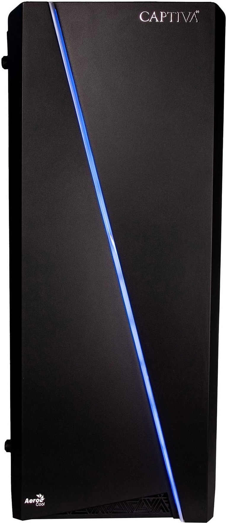 CAPTIVA Gaming-PC-Komplettsystem »Advanced Gaming R85-979 TFT Bundle« 27 ″ AMD Ryzen 5 GeForce RTX 4060 32 GB RAM 1.000 GB SSD