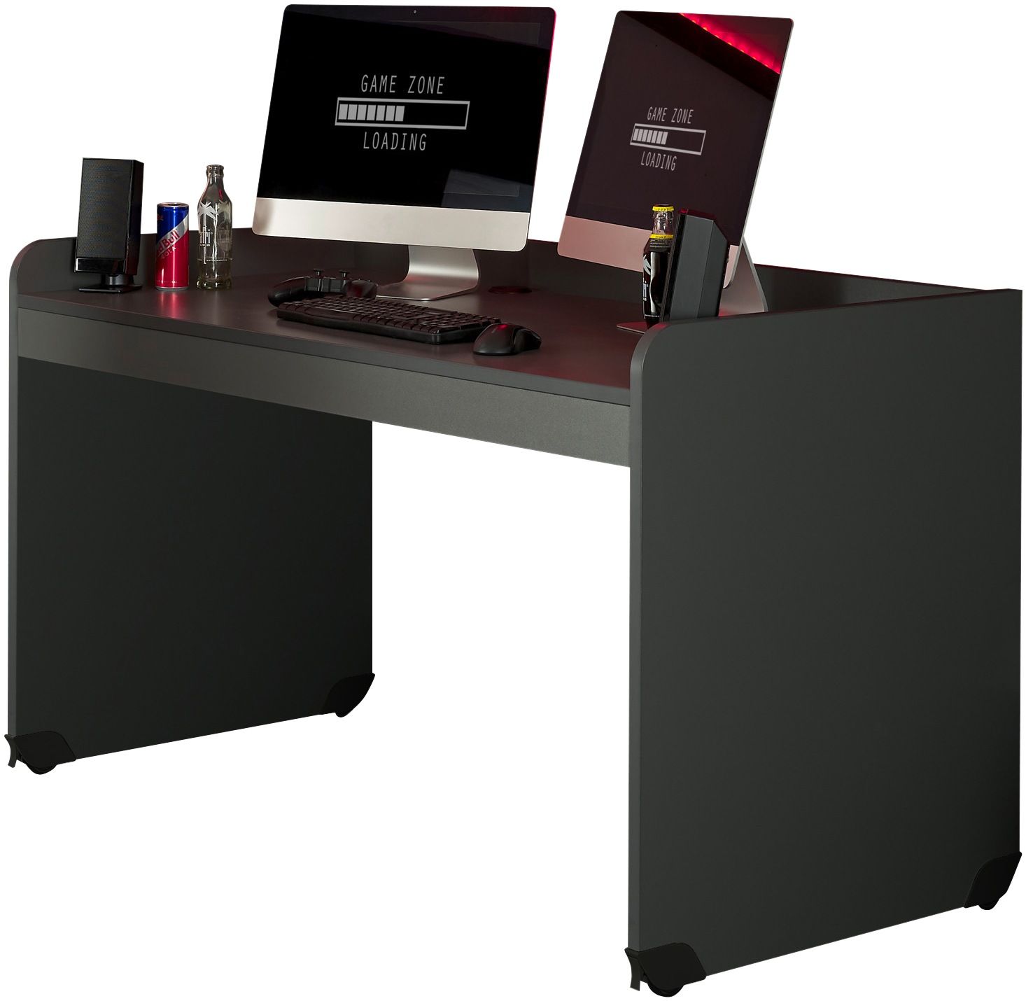 Begabino Gamingtisch »Kellon«, rollbar, Schreibtisch wahlweise in 2 Farben