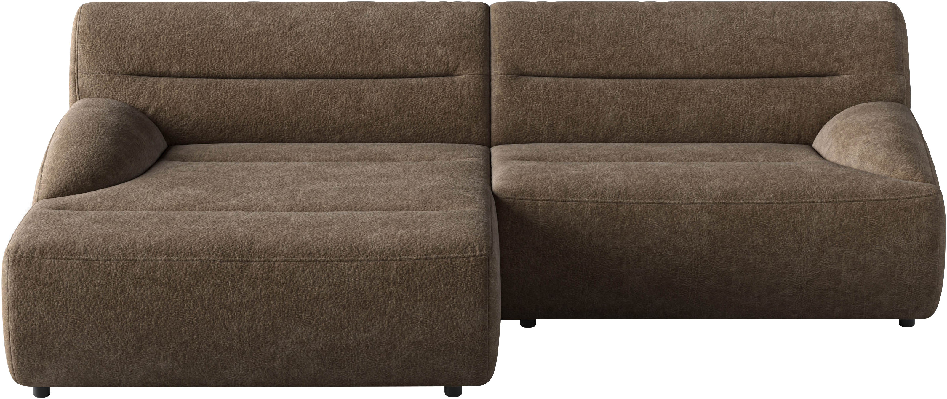 sit&more Ecksofa "Scrabble" Modernes Design in verschiedenen Stoffarten