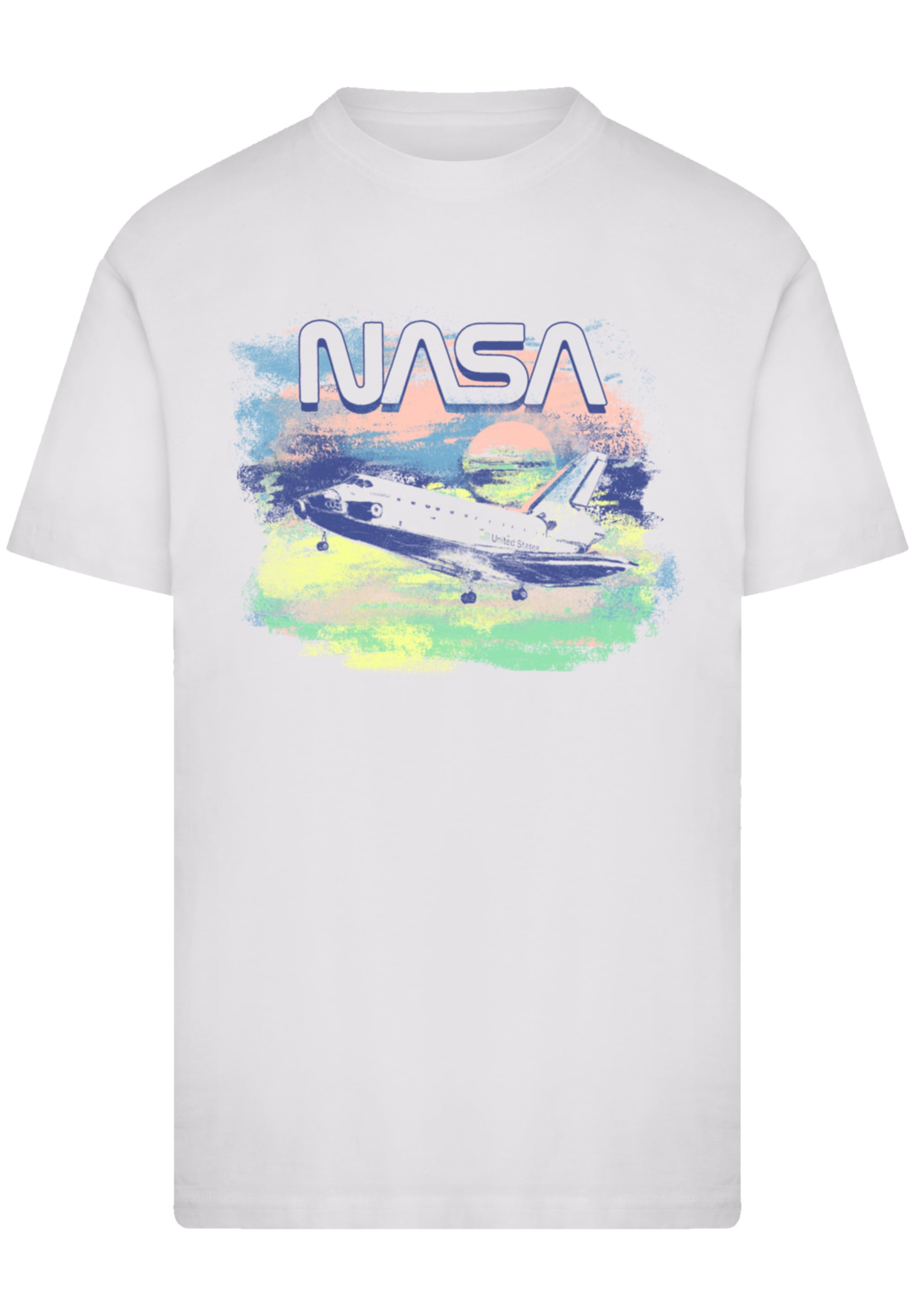F4NT4STIC T-Shirt »NASA Painted Take Off«, Premium Qualität