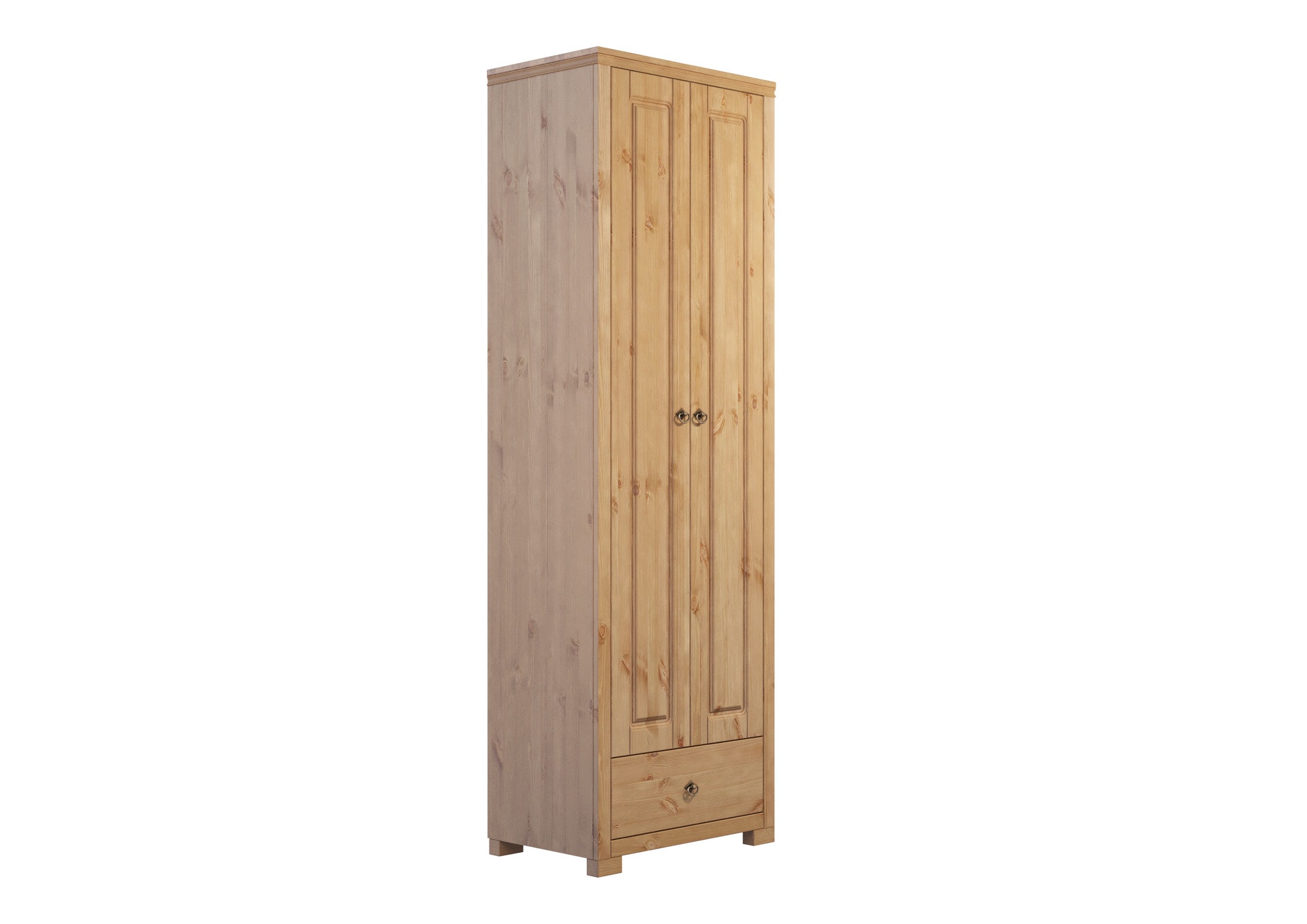 Home affaire Garderobenschrank "Gotland", aus massiver Kiefer, FSC-zertifiziert, Breite 64 cm