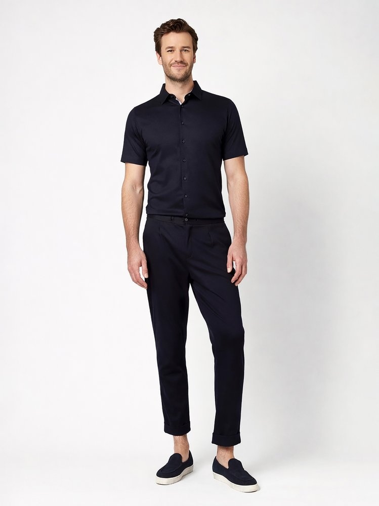 DESOTO Kurzarmhemd »Casual Kent 1/2« Businesshemd, slim fit, Kentkragen