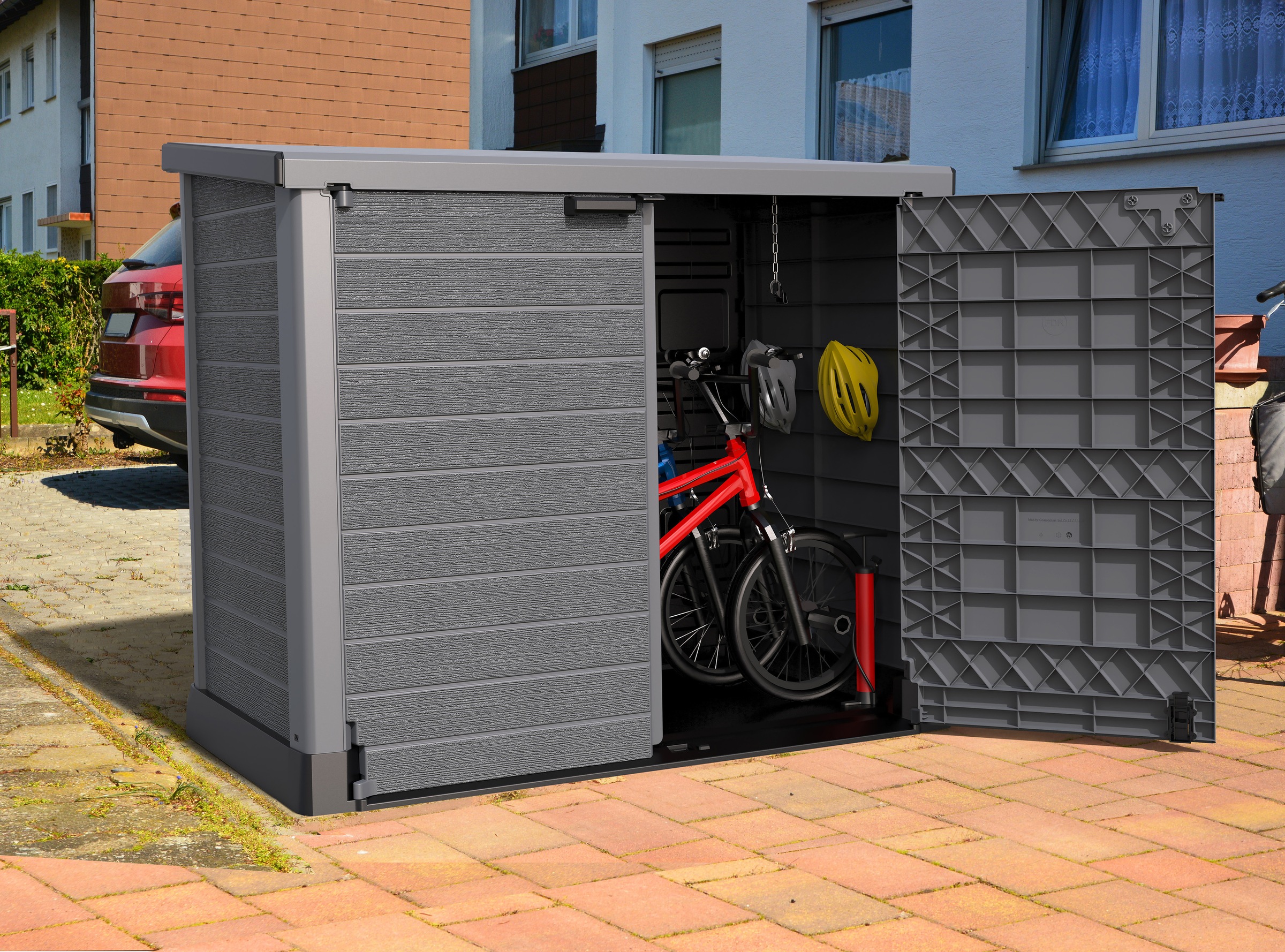 VCM Gerätehaus »StoreAway Mülltonnenbox Gartenhaus 1200 L«