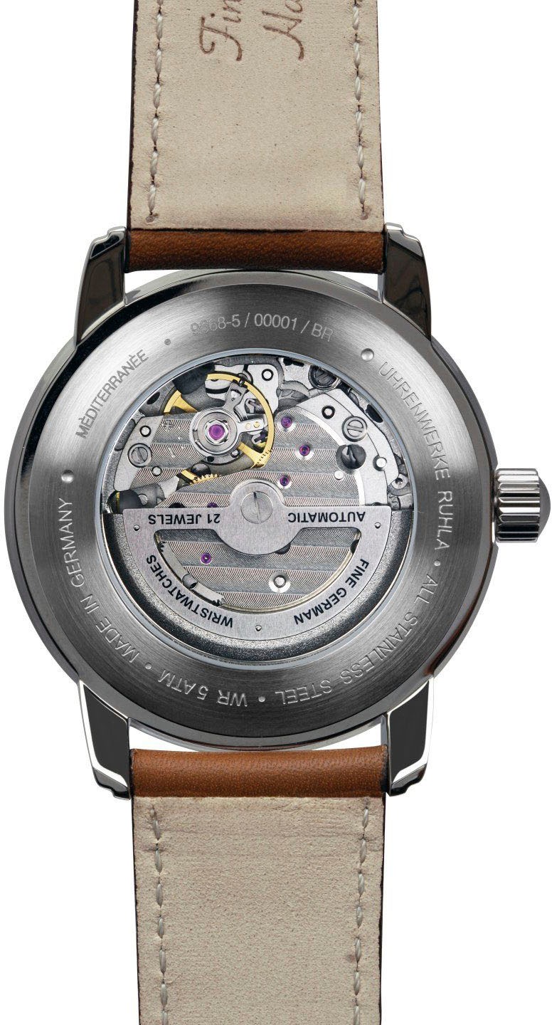 ZEPPELIN Automatikuhr »Méditerranée 1921«, Mechanische Uhr, Armbanduhr, Herrenuhr, Datum, Made in Germany