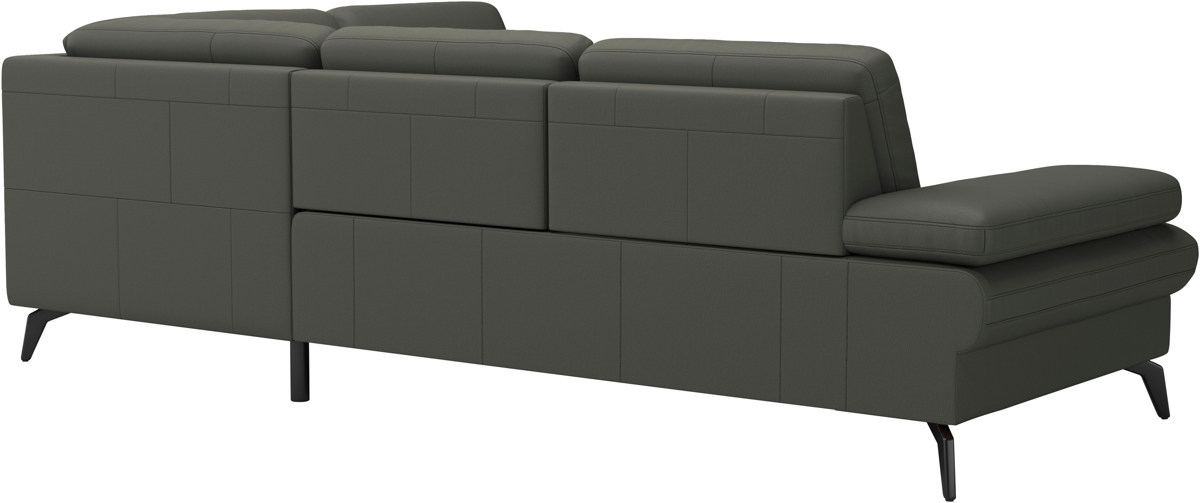 sit&more Ecksofa »Morris L-Form, inkl. Sitztiefenverstellung«, wahlweise mit Armteilverstellung, Bettfunktion & Bettkasten