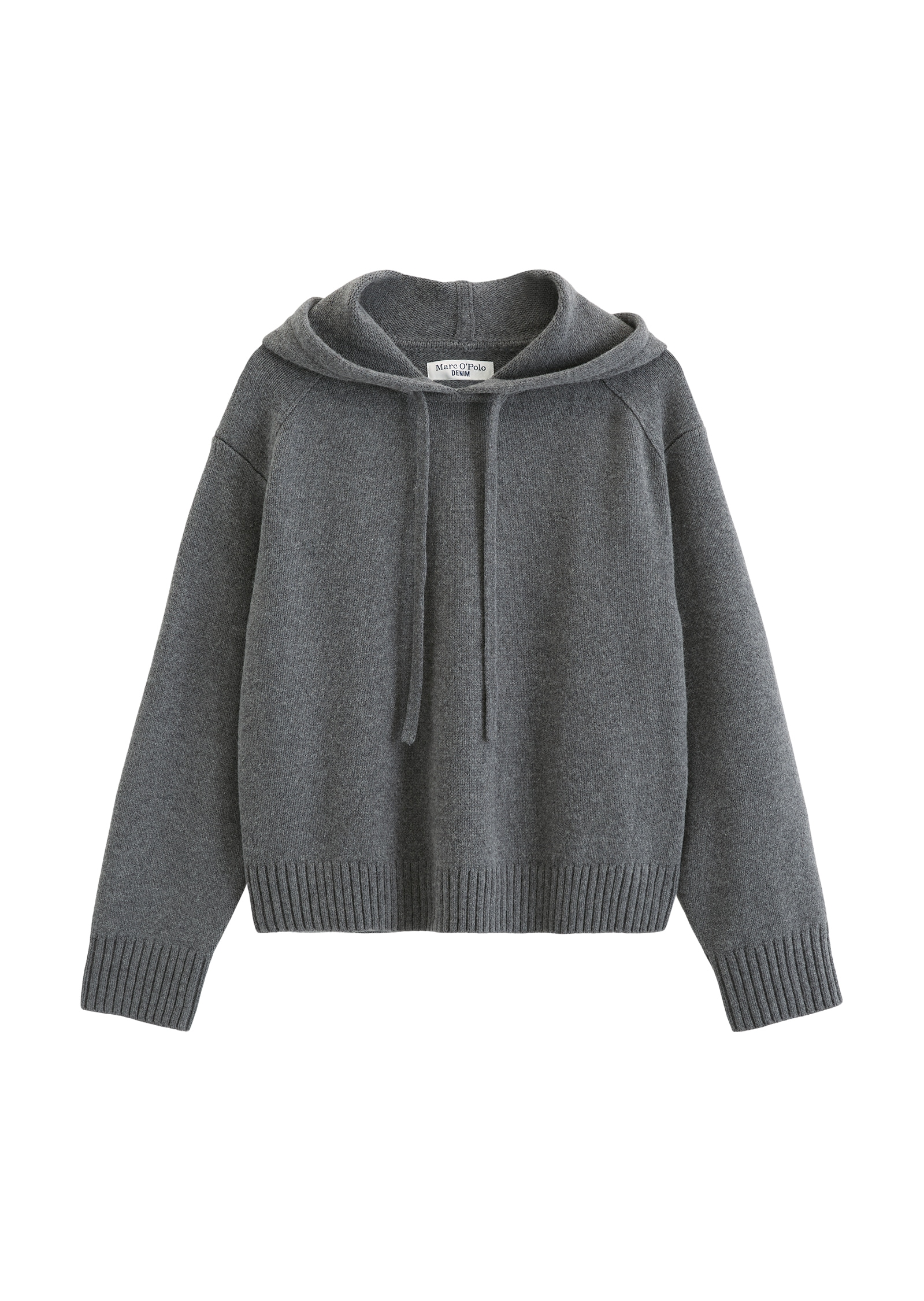 Marc O'Polo DENIM Kapuzenpullover »relaxed aus weichem Wolle-Mix«