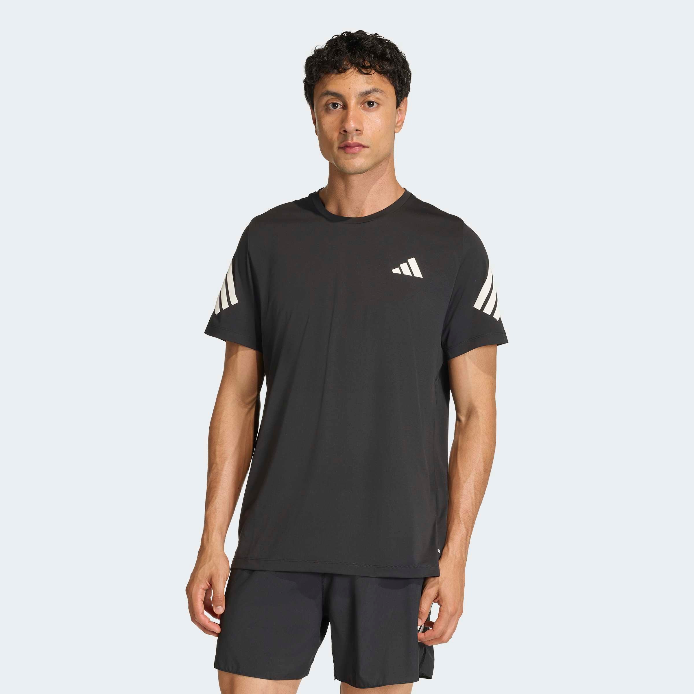 Herren Laufshirt "ADI365/// T M"schwarz, Gr. M, ADIDAS PERFORMANCE, Obermaterial: 100% Polyester, Shirts