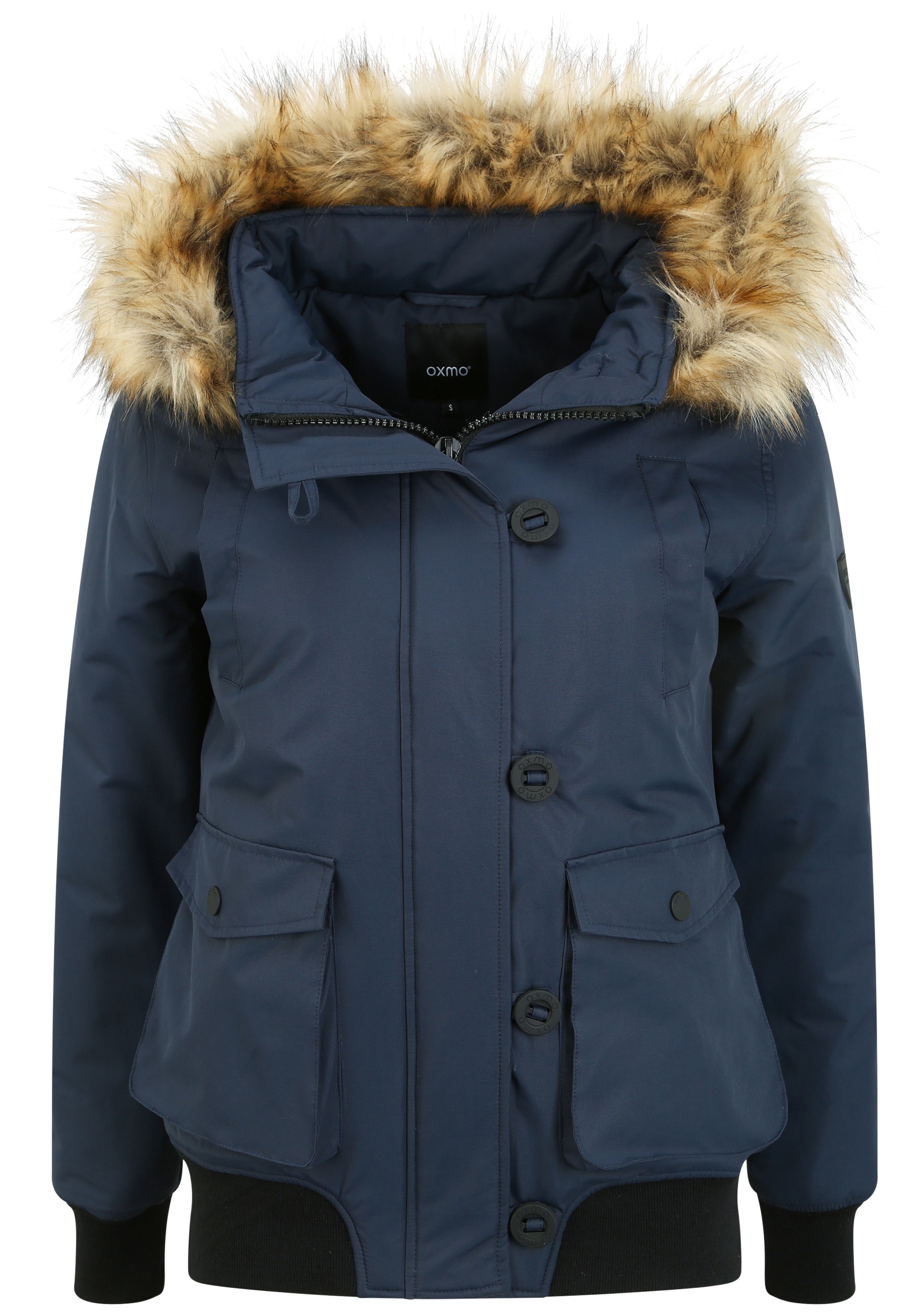 OXMO Winterjacke "Winterjacke OXAcila", mit Kapuze günstig online kaufen