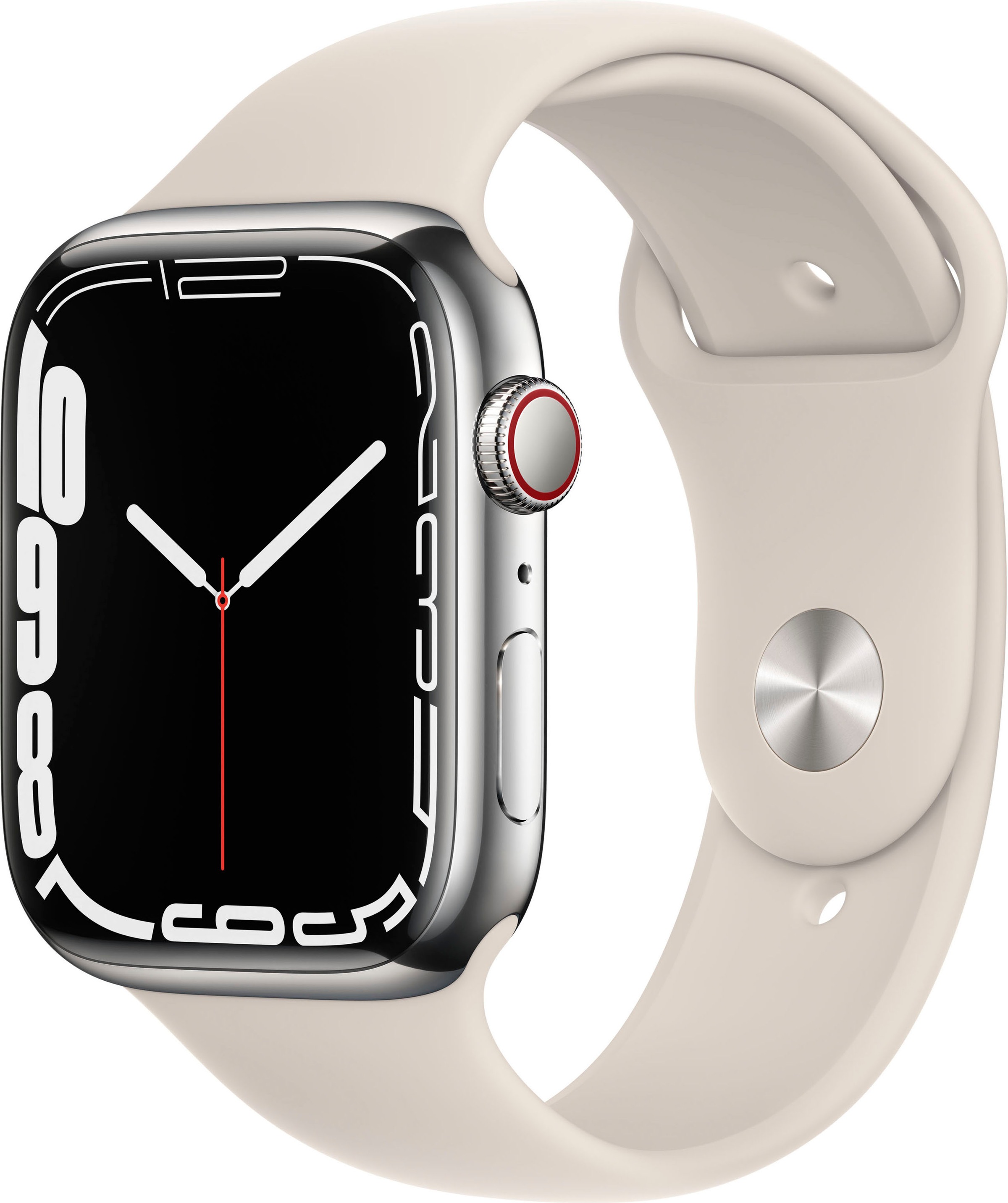 Apple Smartwatch »Watch Series 7 GPS + Cellular, 45mm«, (Watch OS 8) | BAUR