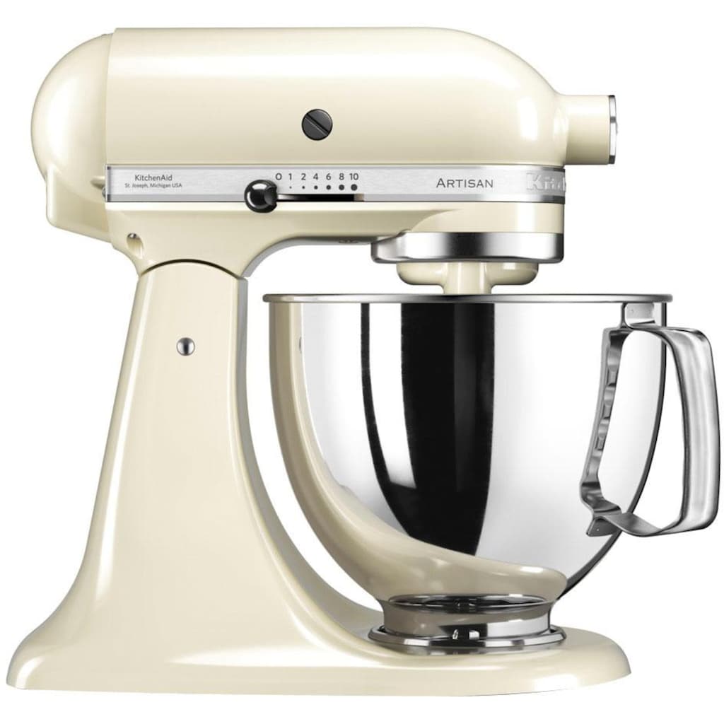 KitchenAid Küchenmaschine »5KSM175PSEAC+5KSMVSA ALMOND CREAM«