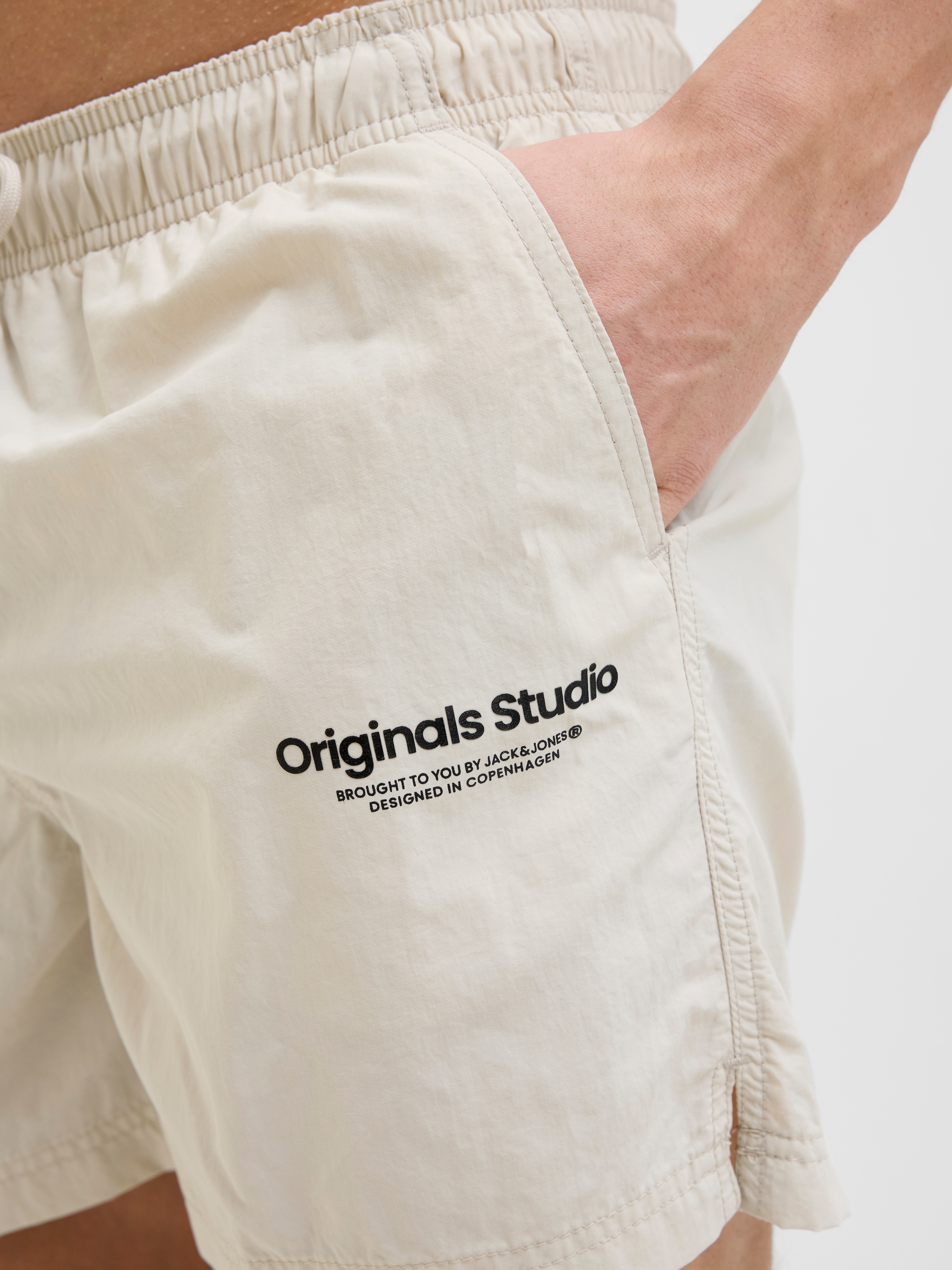 Jack & Jones PlusSize Badeshorts »JPSTNAXOS JJSWIM SHORTS VESTERBRO SN PLS«