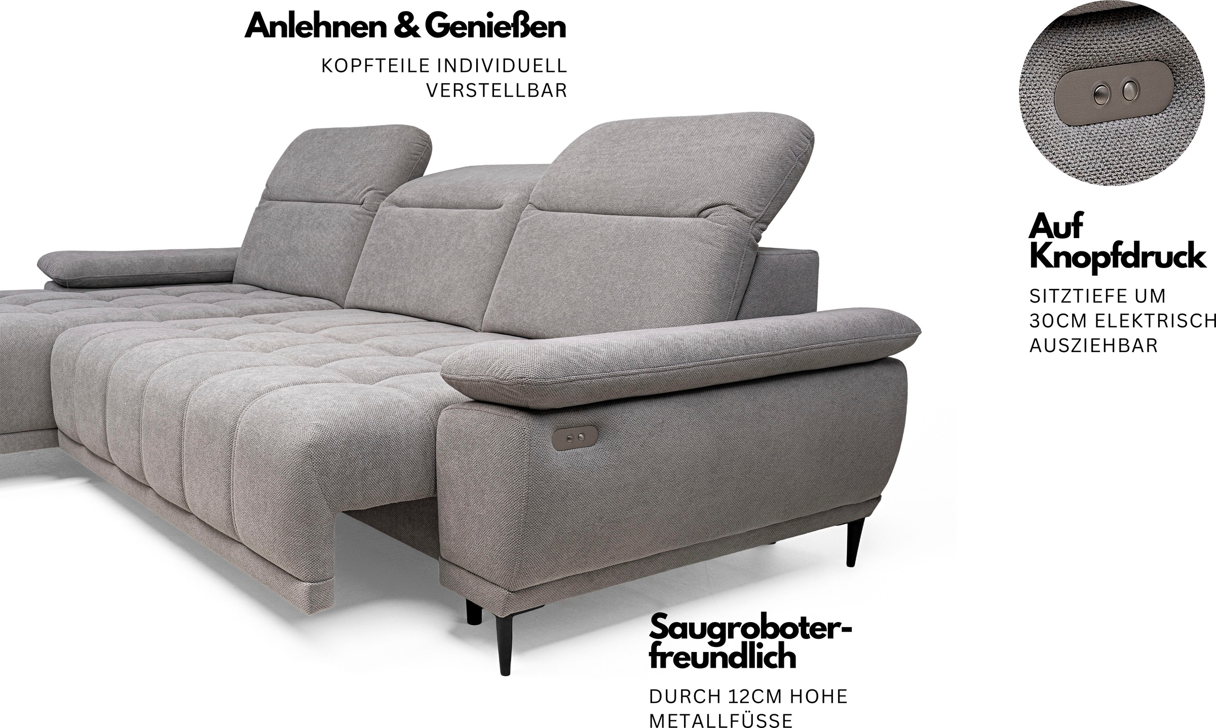 Thumbnail - WERK2 Ecksofa "Memo Focus-S"