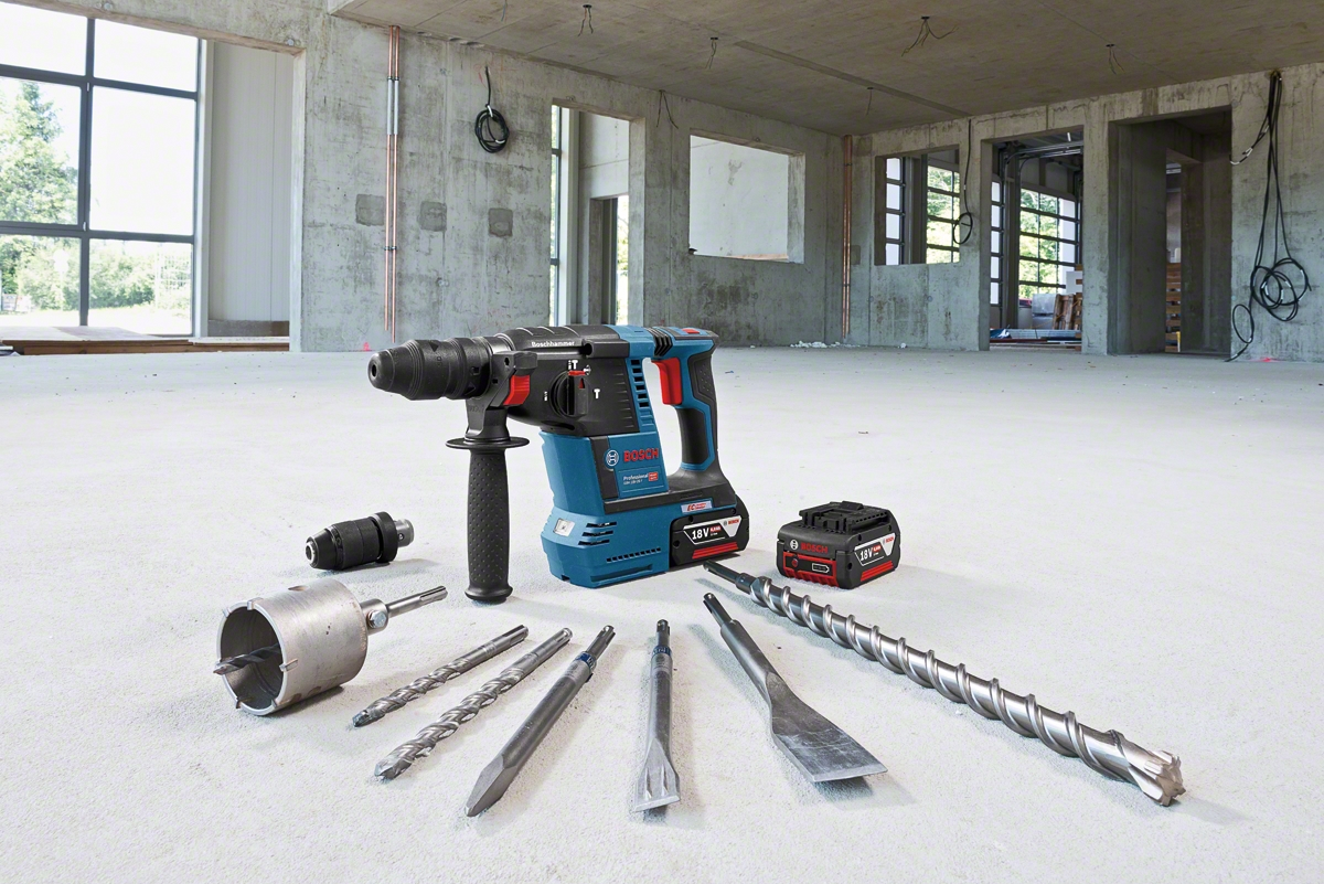 Bosch Professional Akku-Bohrhammer »»GBH 18V-26F««, mit SDS plus GBH 18V-26F, ohne Akku, ohne Ladegerät