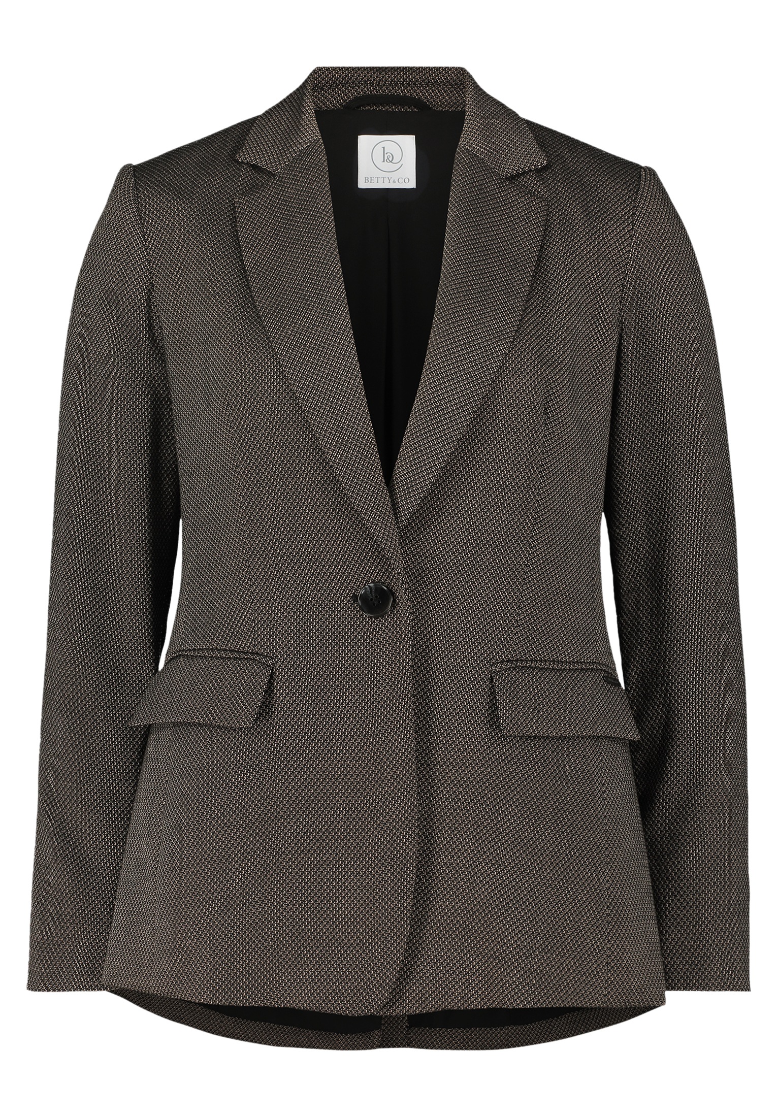 Betty&Co Longblazer »Betty & Co Longblazer mit Taschen«, Nahtführung