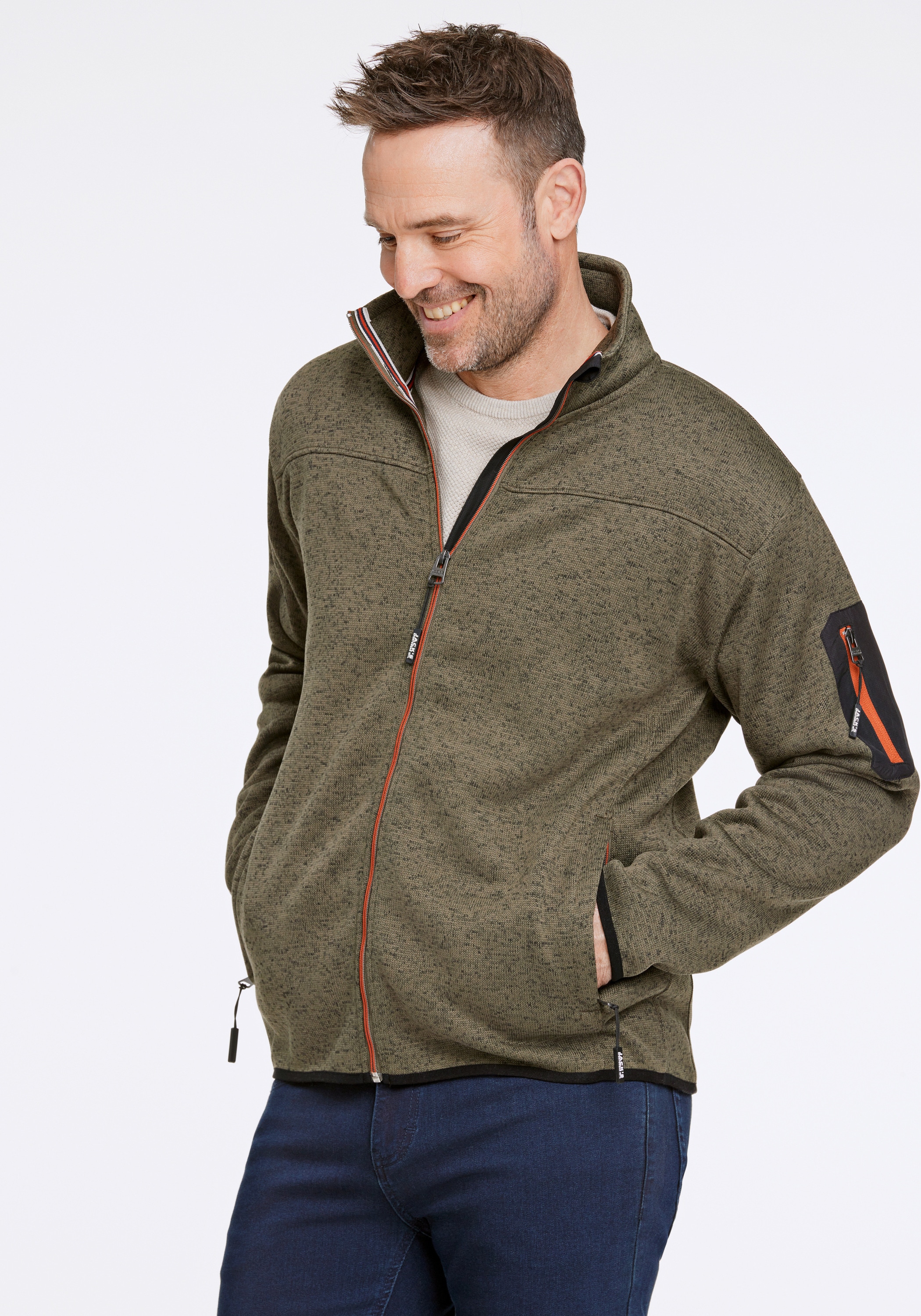 JACK’S Strickcape "Sweatshirt Comfort Fit" günstig online kaufen