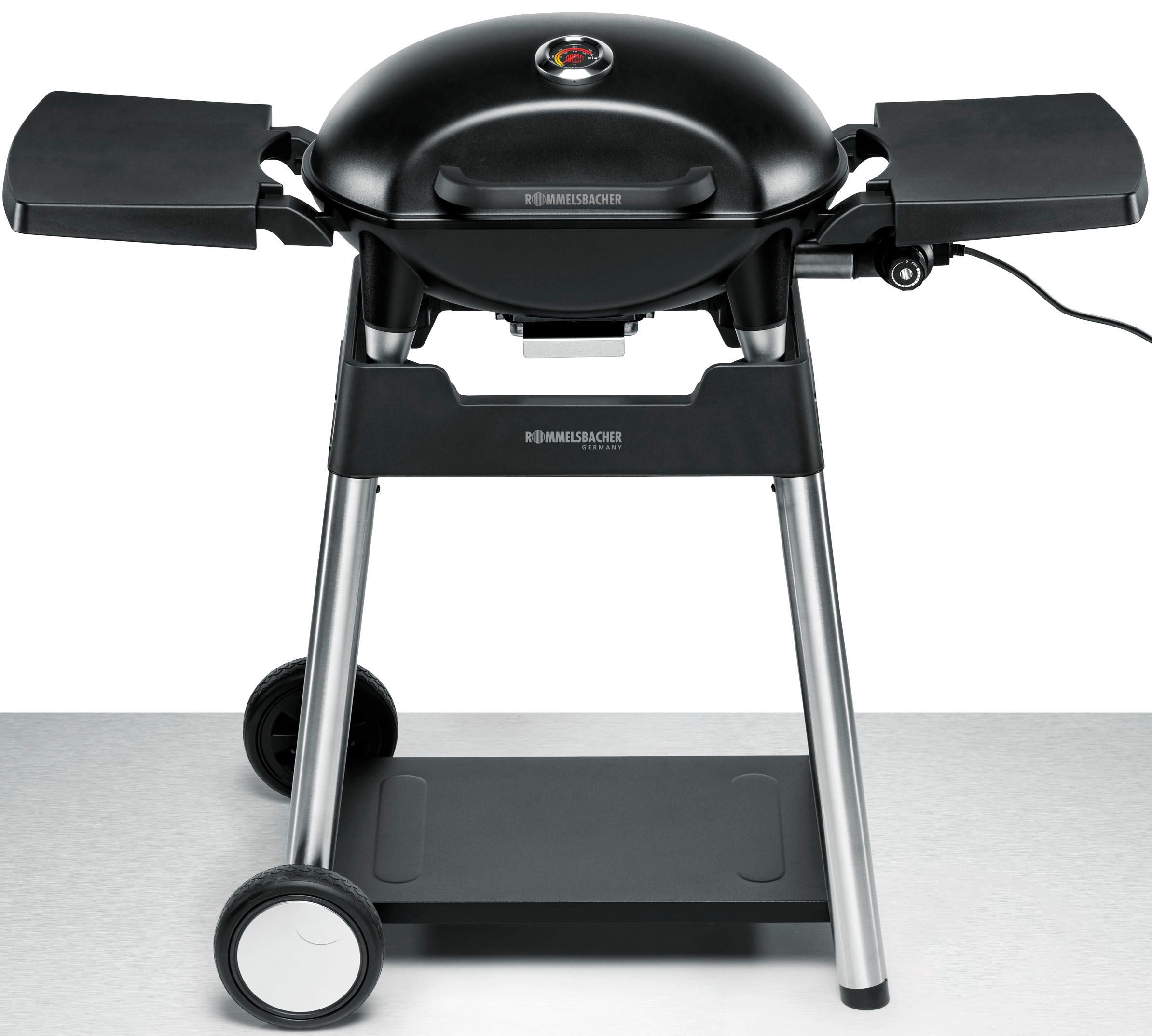 Rommelsbacher Elektrogrill »BBQ 4100/S«, 2200 W, BARBECUE GRILL MIT GRILLWAGEN