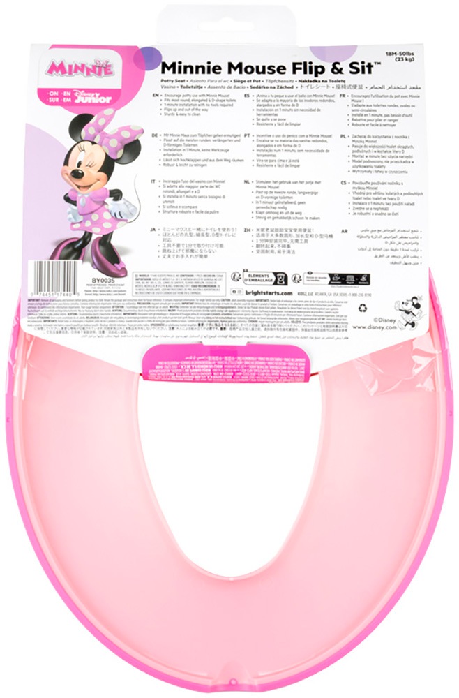 Bright Starts Toilettentrainer »Disney Baby Flip & Sit Toilettensitz«