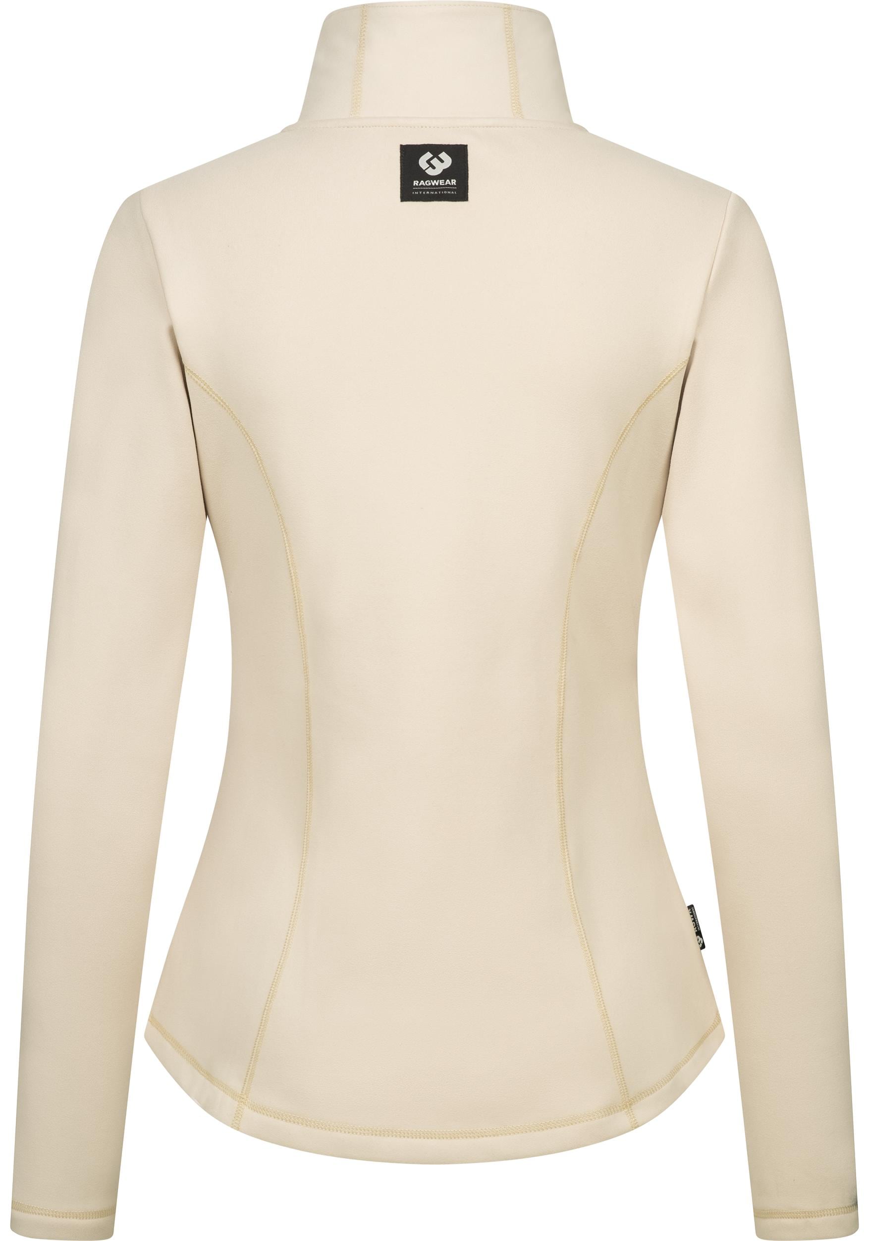 Ragwear Sweatjacke »Saskie«, Modische Damen Kapuzenjacke mit kuschlig weichem Innenfutter
