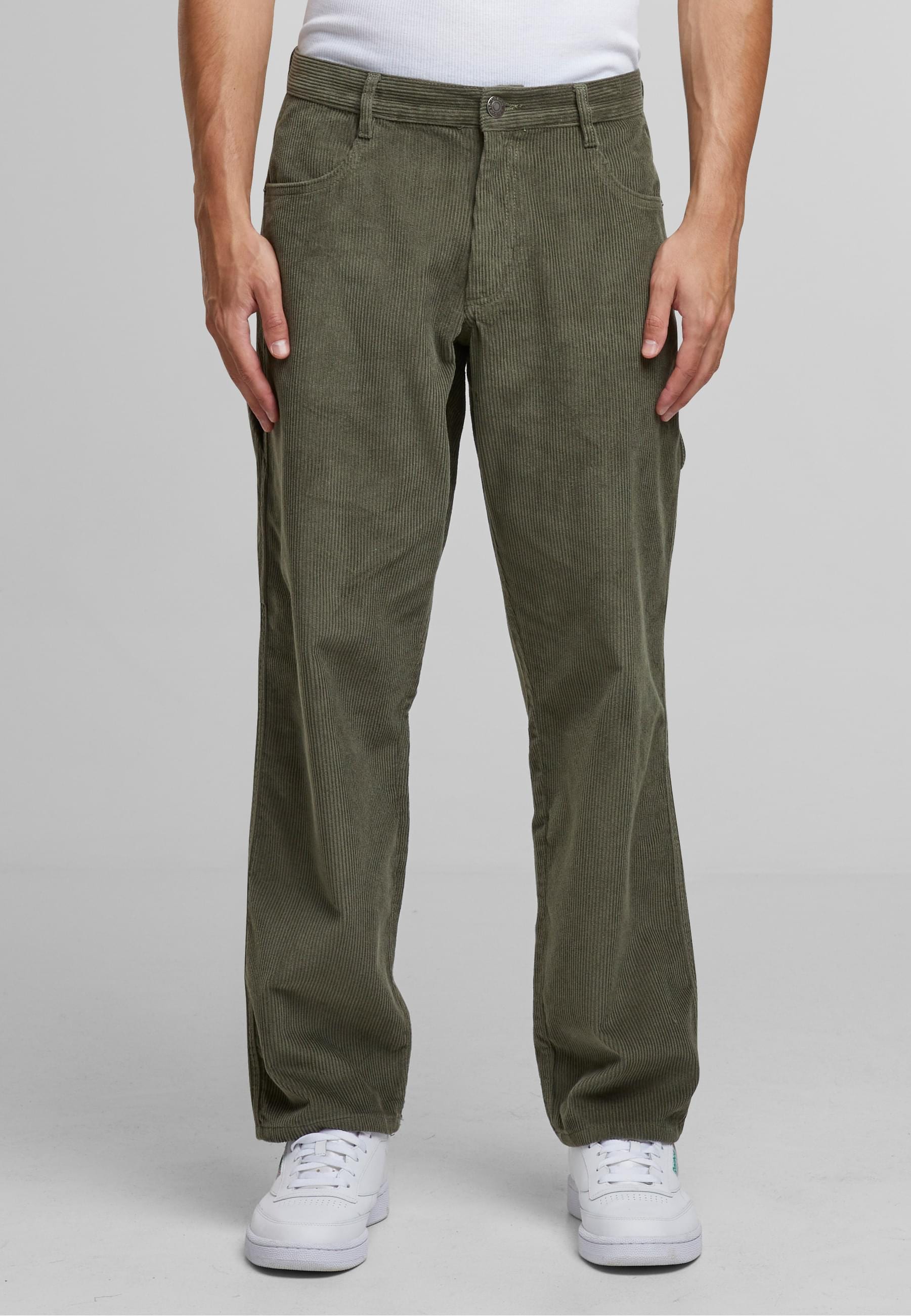 URBAN CLASSICS Stoffhose »Urban Classics Corduroy Carpenter Pants«, (1 tlg.)