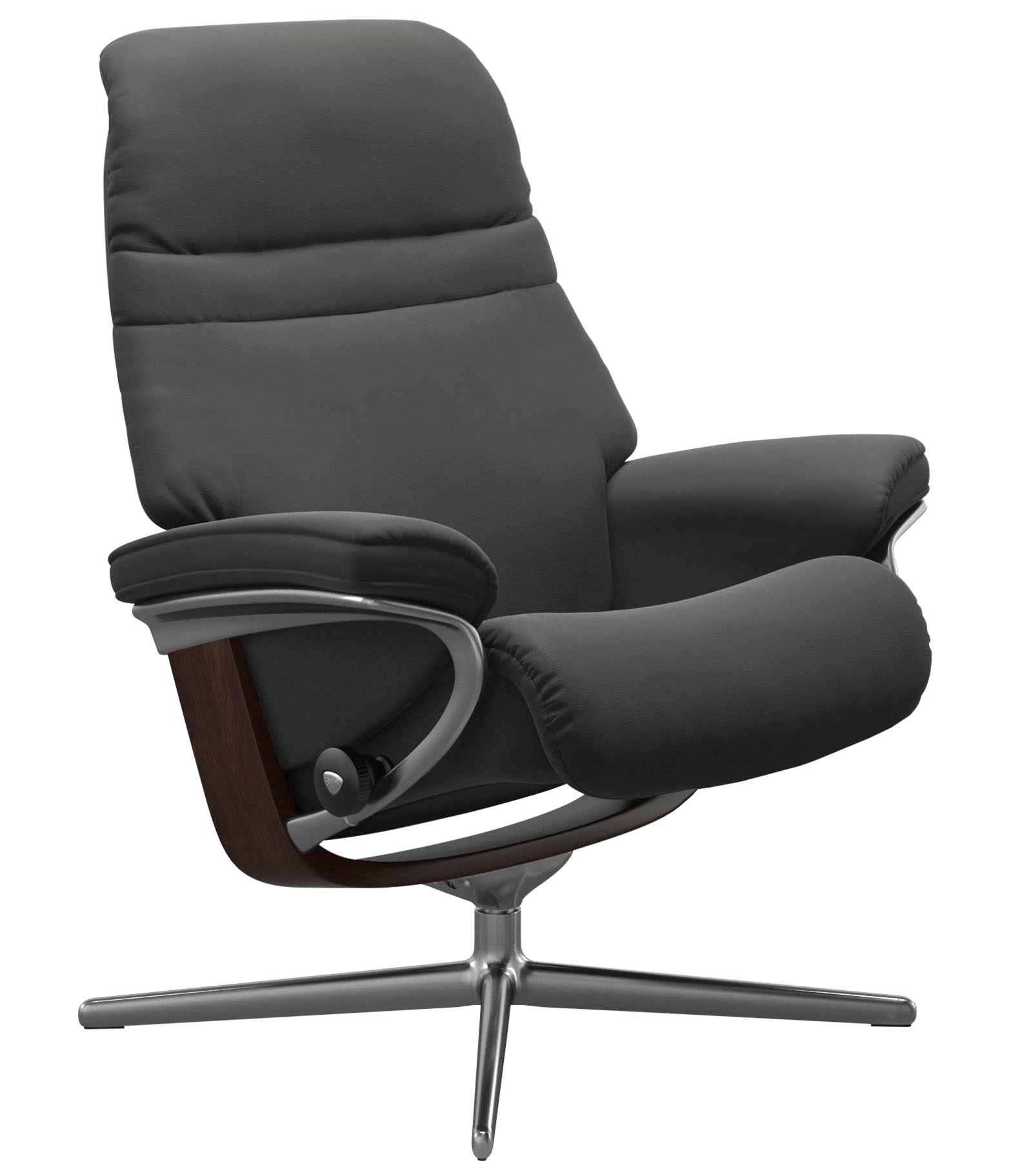 Thumbnail - Stressless "Sunrise" mit Cross Base, Größe S, M & L, Holzakzent Braun