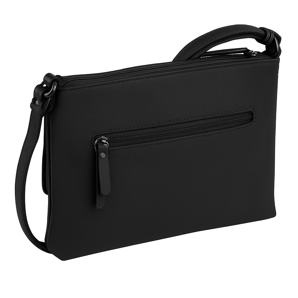 Thumbnail - Gabor Umhängetasche "Avaly" aus weichem nubukiertem Lederimitat, modischer kompakter Begleiter