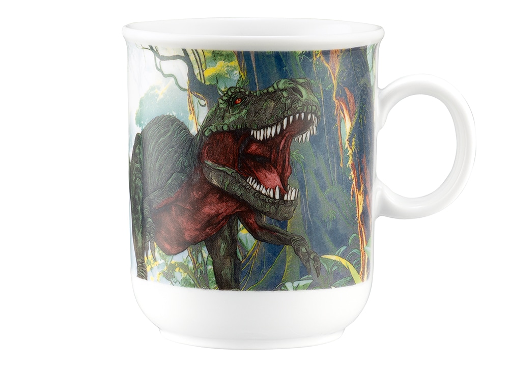 Seltmann Weiden Kombiservice »Kinder-Set 3-teilig Compact Dino, Becher, Frühstücksteller, Schüssel« Becher, Frühstücksteller, Schüssel, Dinosaurier