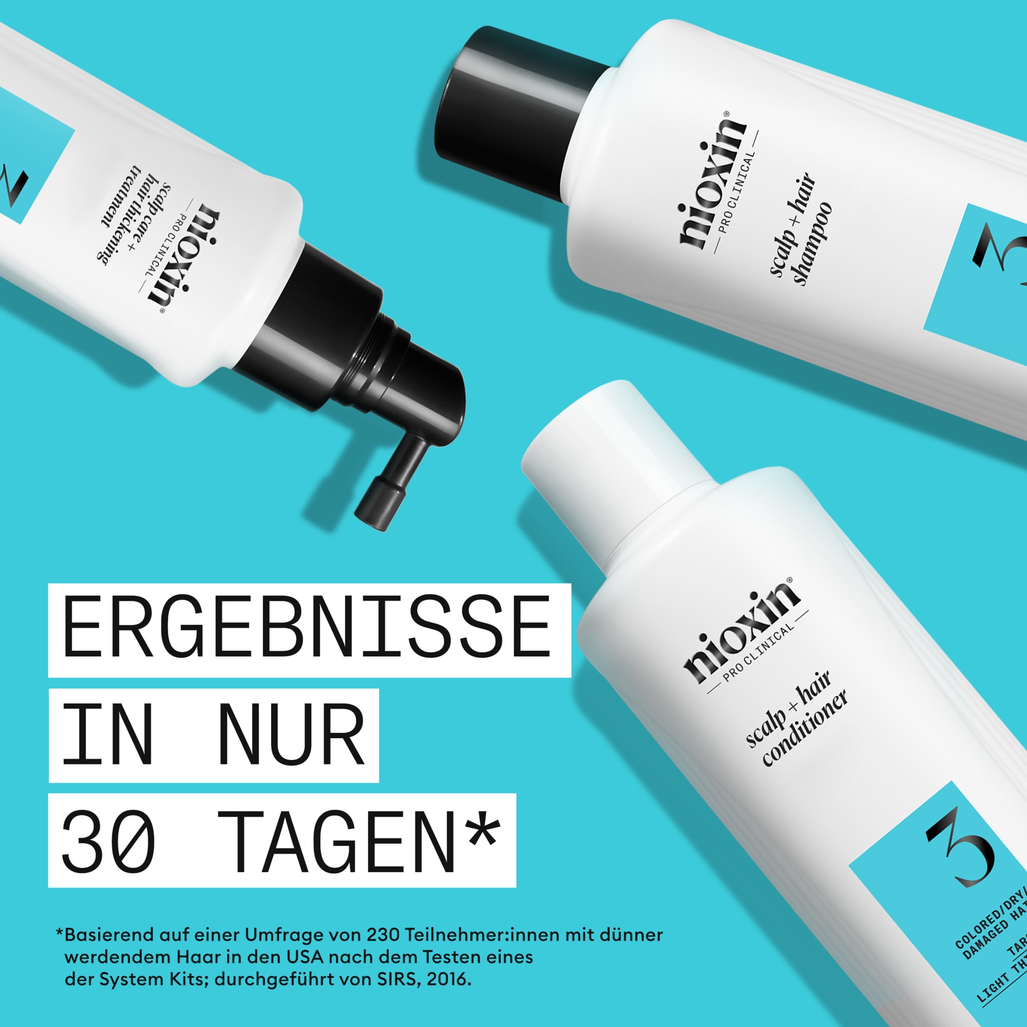 Nioxin Kopfhaut-Pflegekur »System 2 Conditioner« mehr Volumen, schützt vor Haarbruch, voller wirkendes Haar
