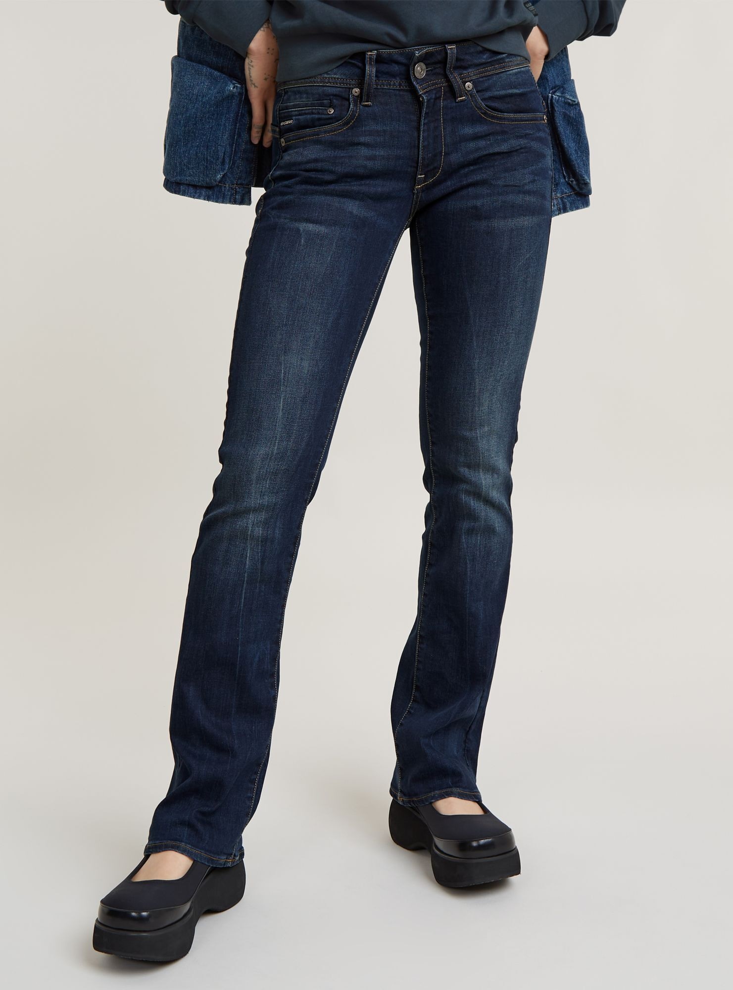 G-STAR Regular-fit-Jeans "Midge Bootcut Jeans" günstig online kaufen