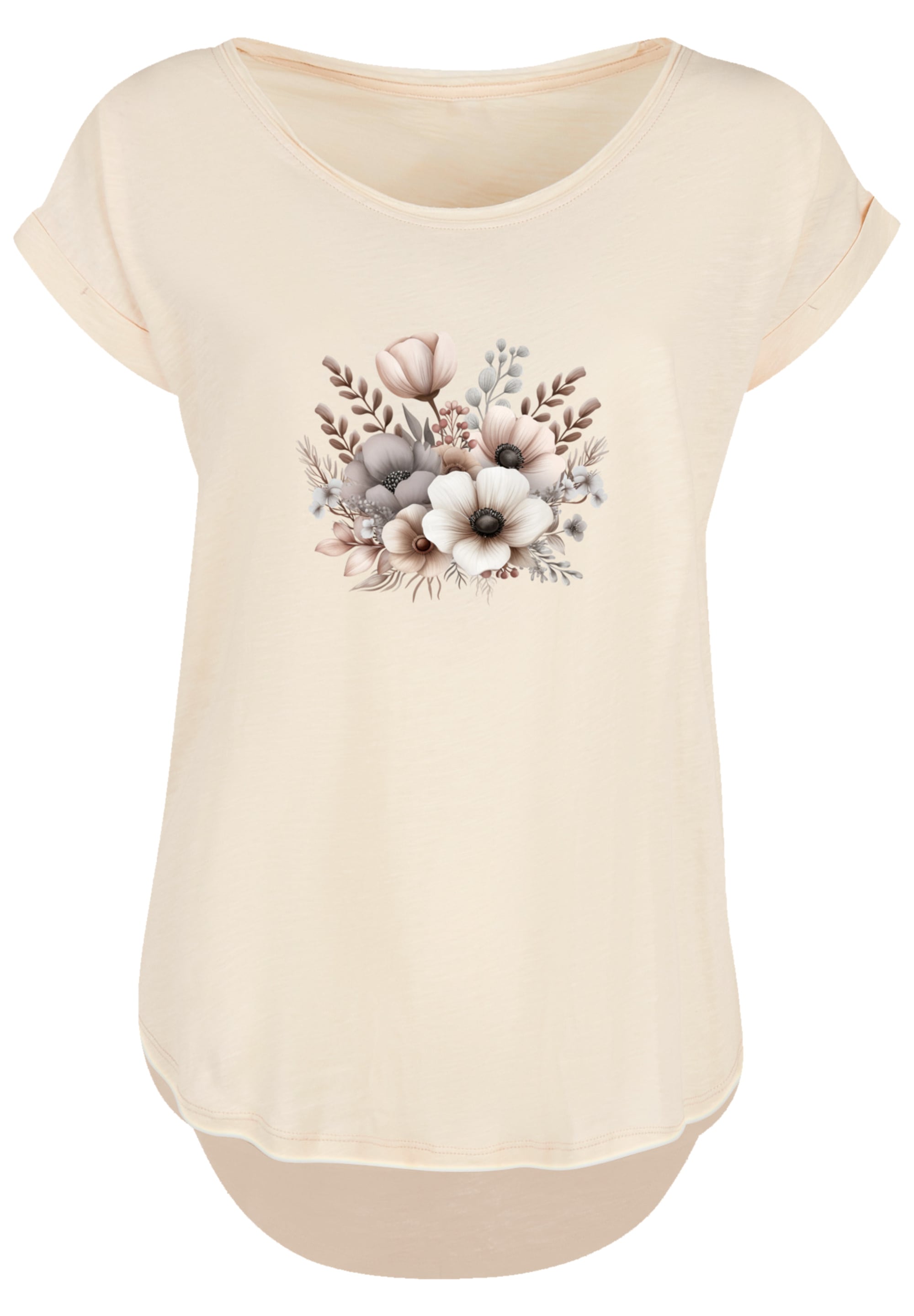 F4NT4STIC T-Shirt »Blumenstrauß Boho«, Premium Qualität