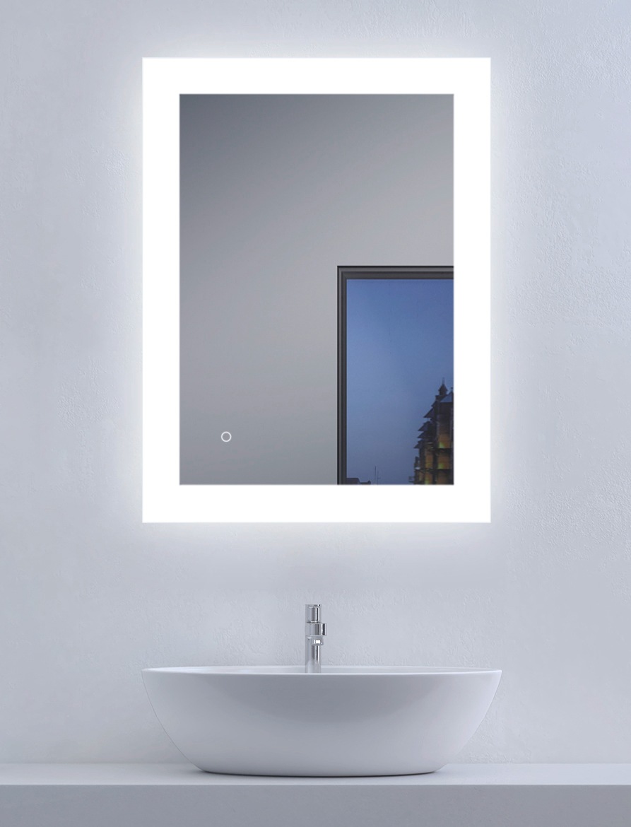 Talos Badspiegel "BRIGHT" BxH: 80x60 cm, energiesparend, mit Sensorschalter günstig online kaufen