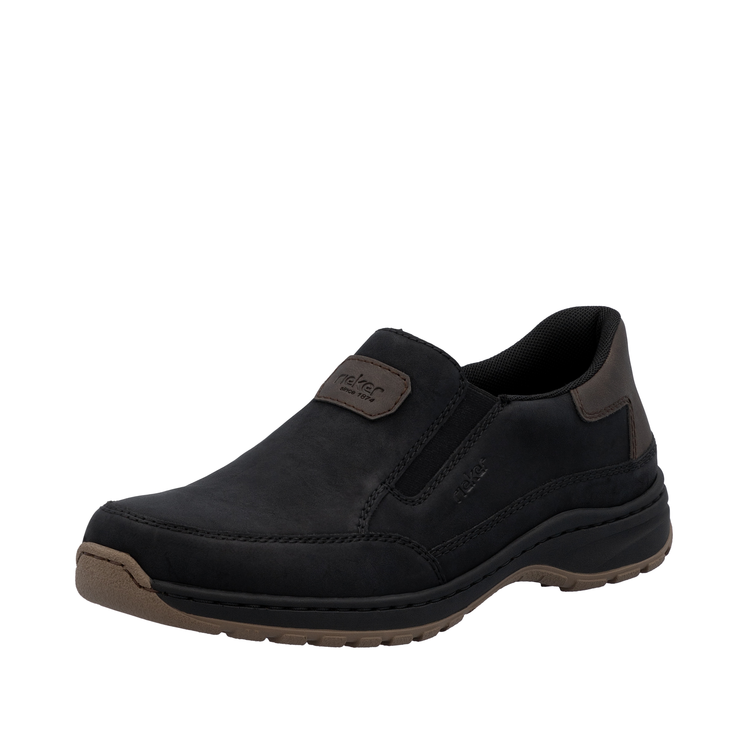 Rieker Slipper, Schlupfschuh, Halbschuh, Slip-on Sneaker mit Stretcheinsätz günstig online kaufen