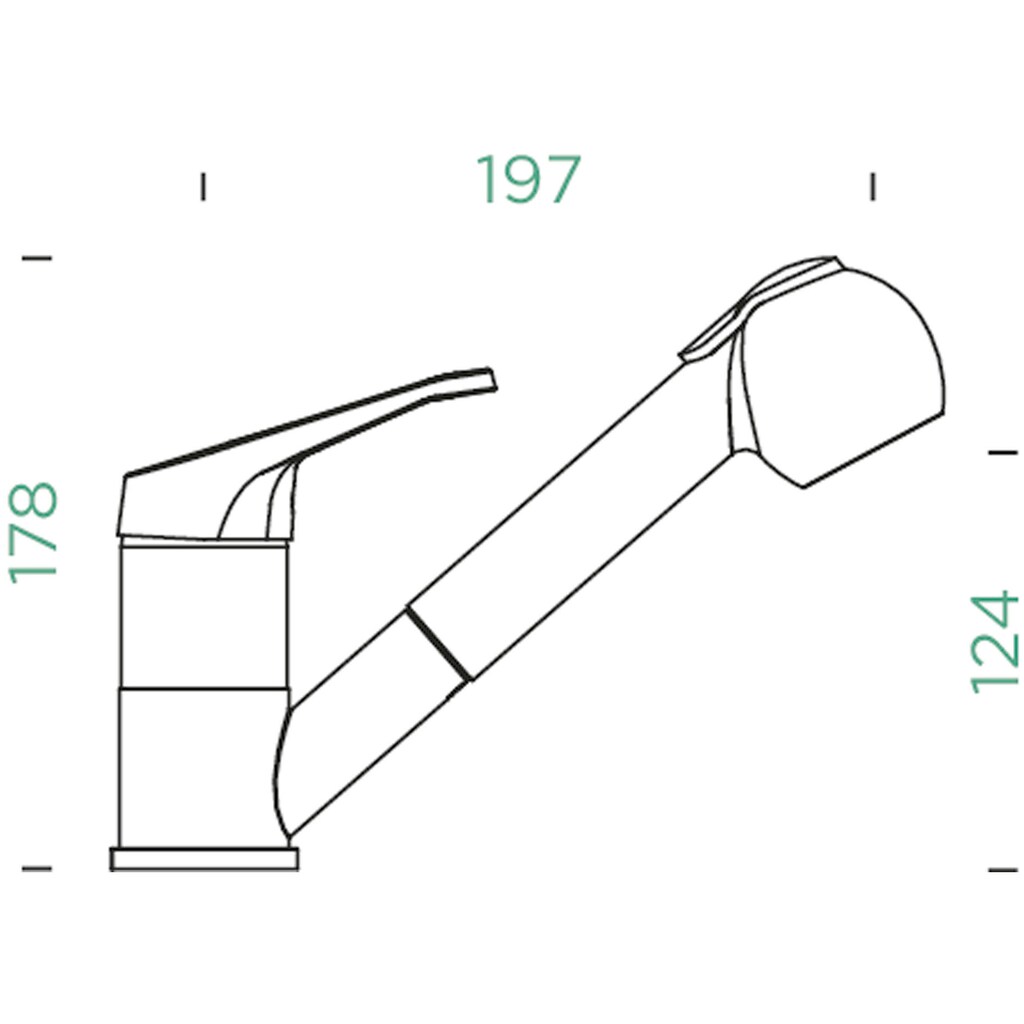 Schock Spültischarmatur »Armatur Cosmos SB«