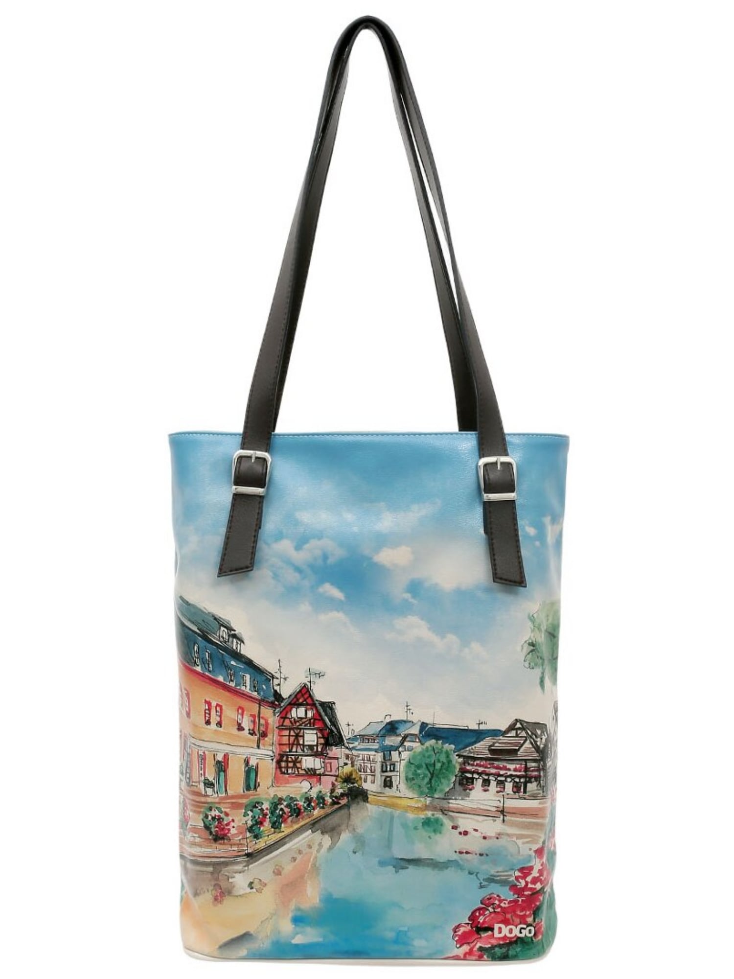 DOGO Umhängetasche "Tallbags Travel Fills The Soul Damen Handtaschen (Fashi günstig online kaufen