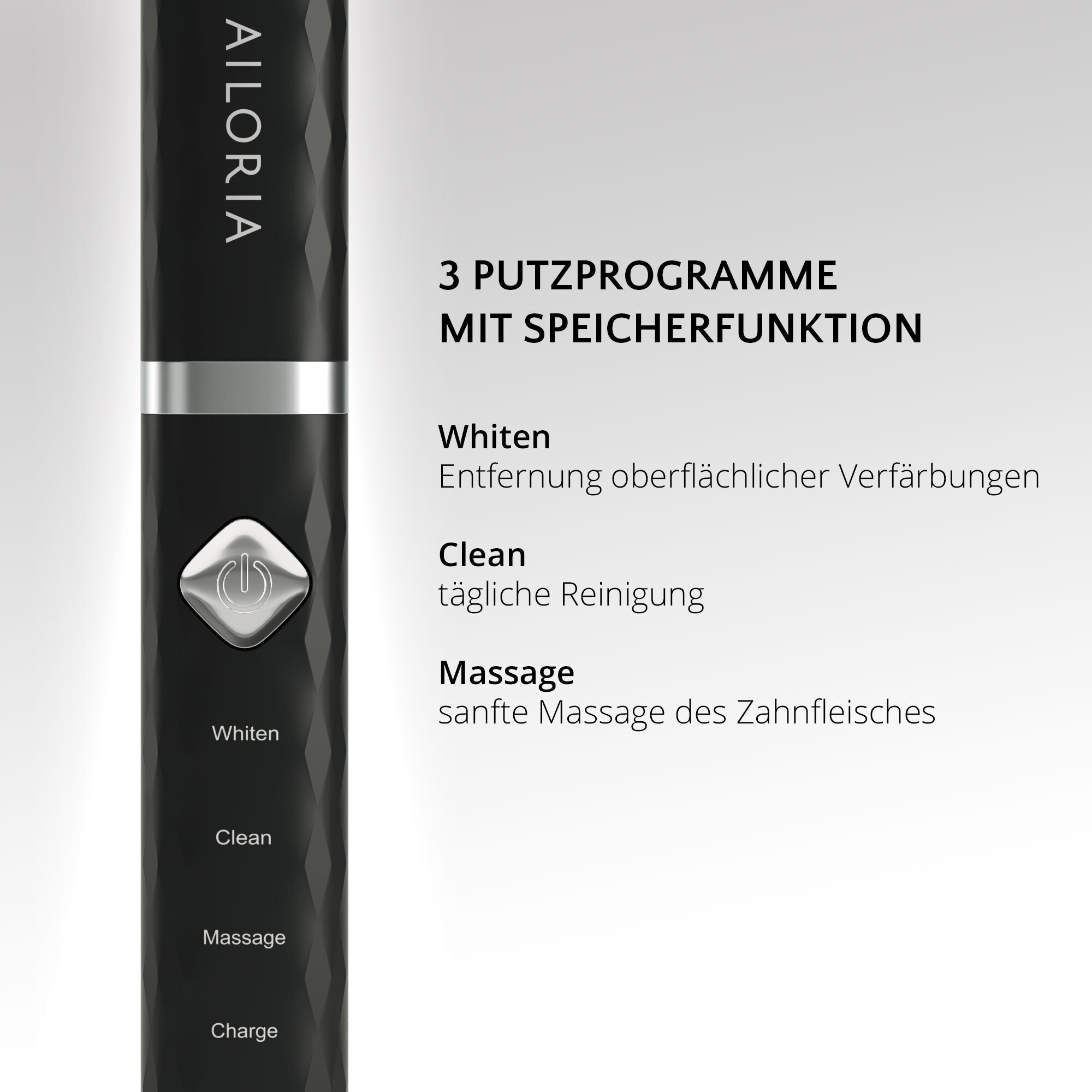 AILORIA Schallzahnbürste »USB-Schallzahnbürste FLASH TRAVEL«