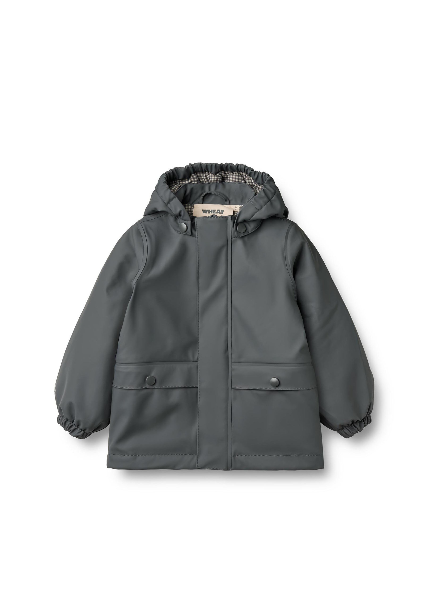 WHEAT Allwetterjacke "WHEAT Thermo Rain Coat Aju" 1 Stk. tlg. mit Kapuze winddicht
