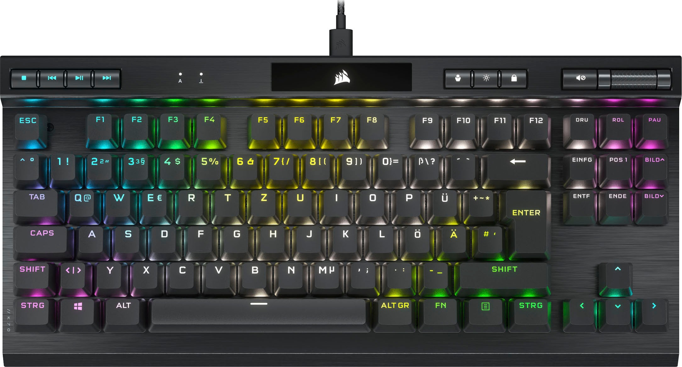 Corsair Gaming-Tastatur »K70 TKL RGB CS MX SPEED«, (Gaming-Modus) kaufen