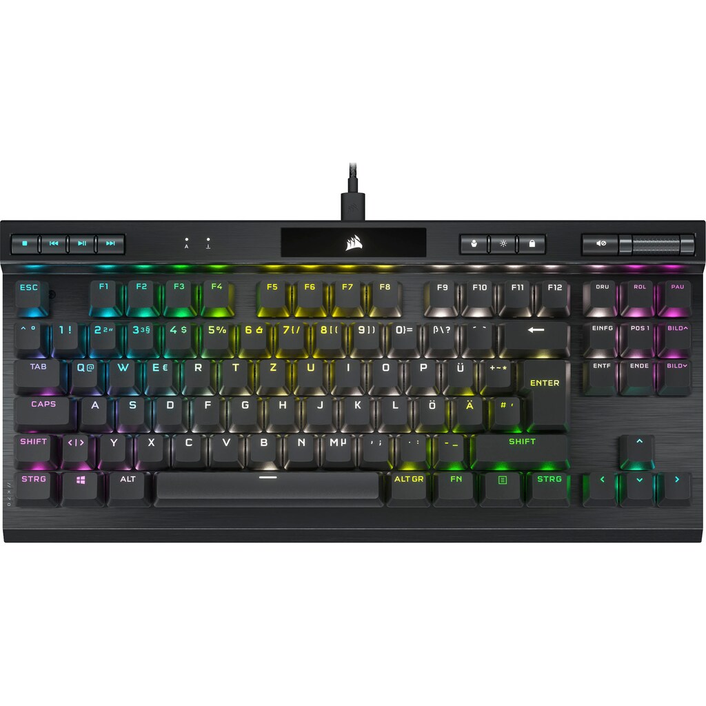 Corsair Gaming-Tastatur »K70 TKL RGB CS MX SPEED«, (Gaming-Modus)