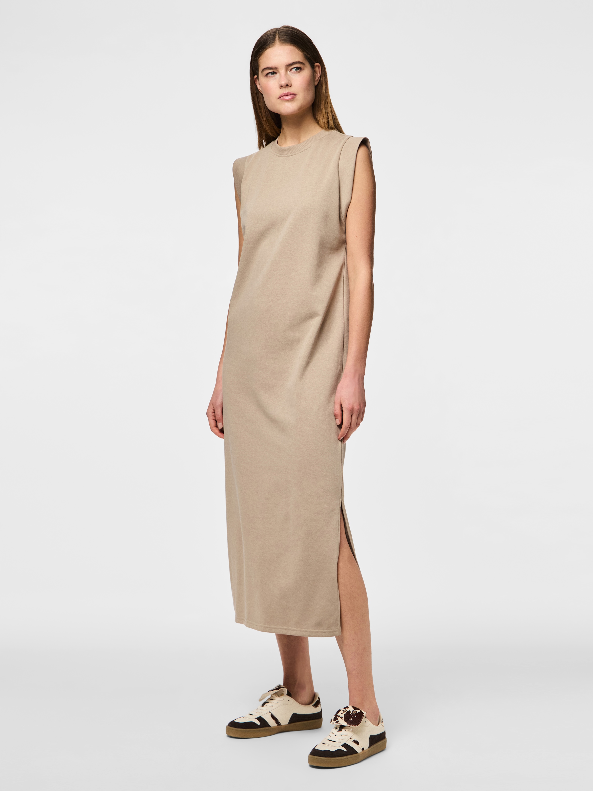 pieces Maxikleid "PCCHILLI SUMMER SL ANK DRESS UB NOOS BC" Ohne Taschen mit günstig online kaufen