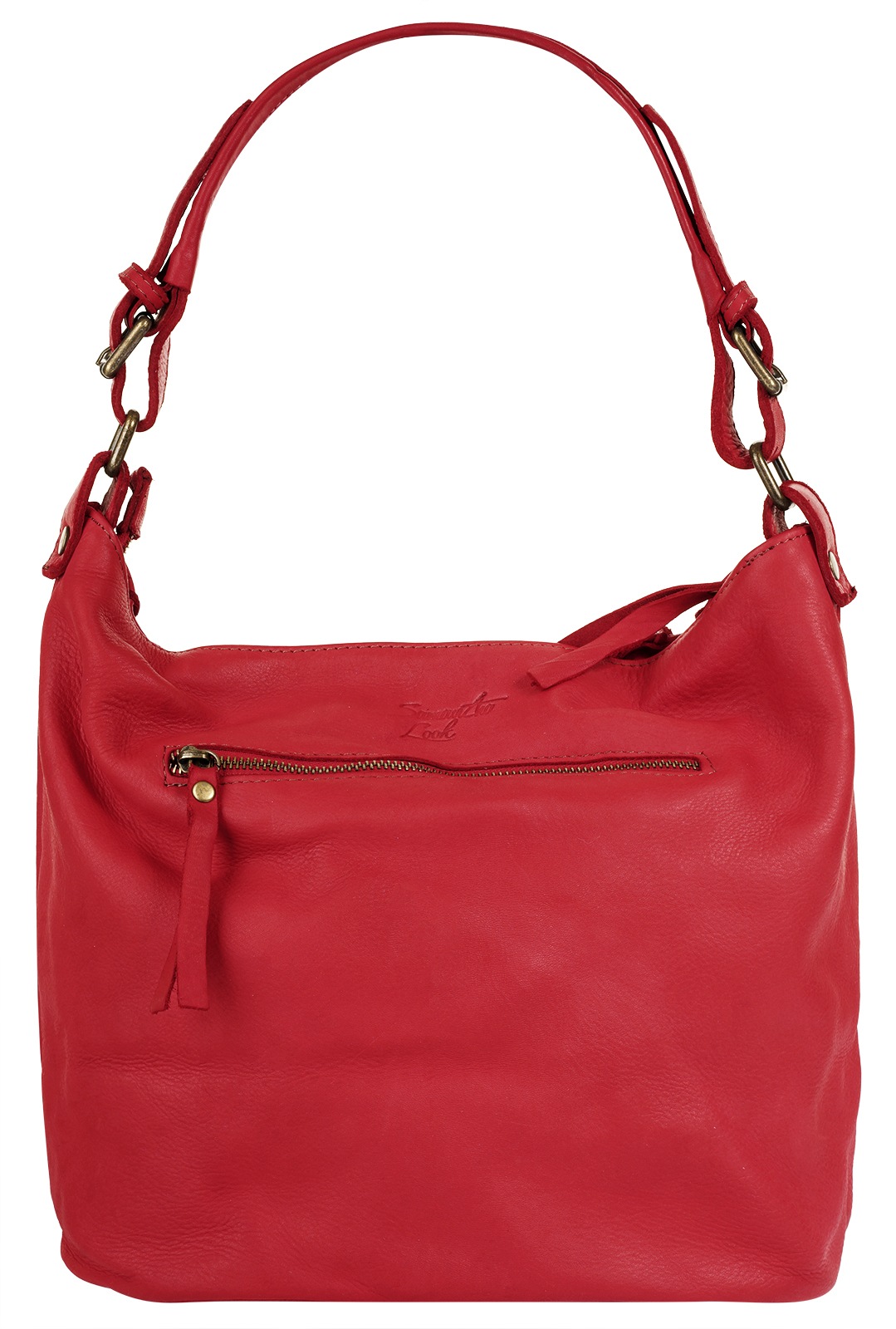 Thumbnail - Samantha Look Shopper echt Leder, Made in Italy