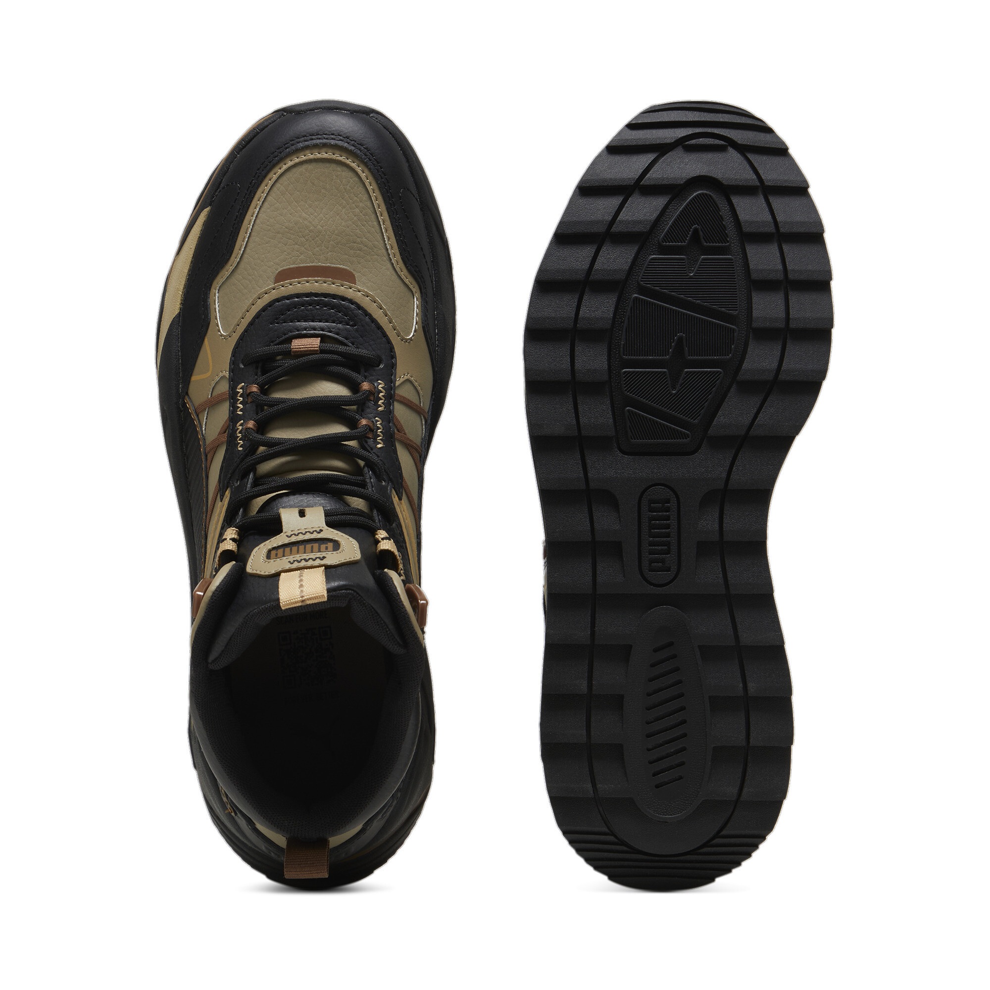 PUMA Sneaker »Mid Hybrid Leder-Sneakers Herren«