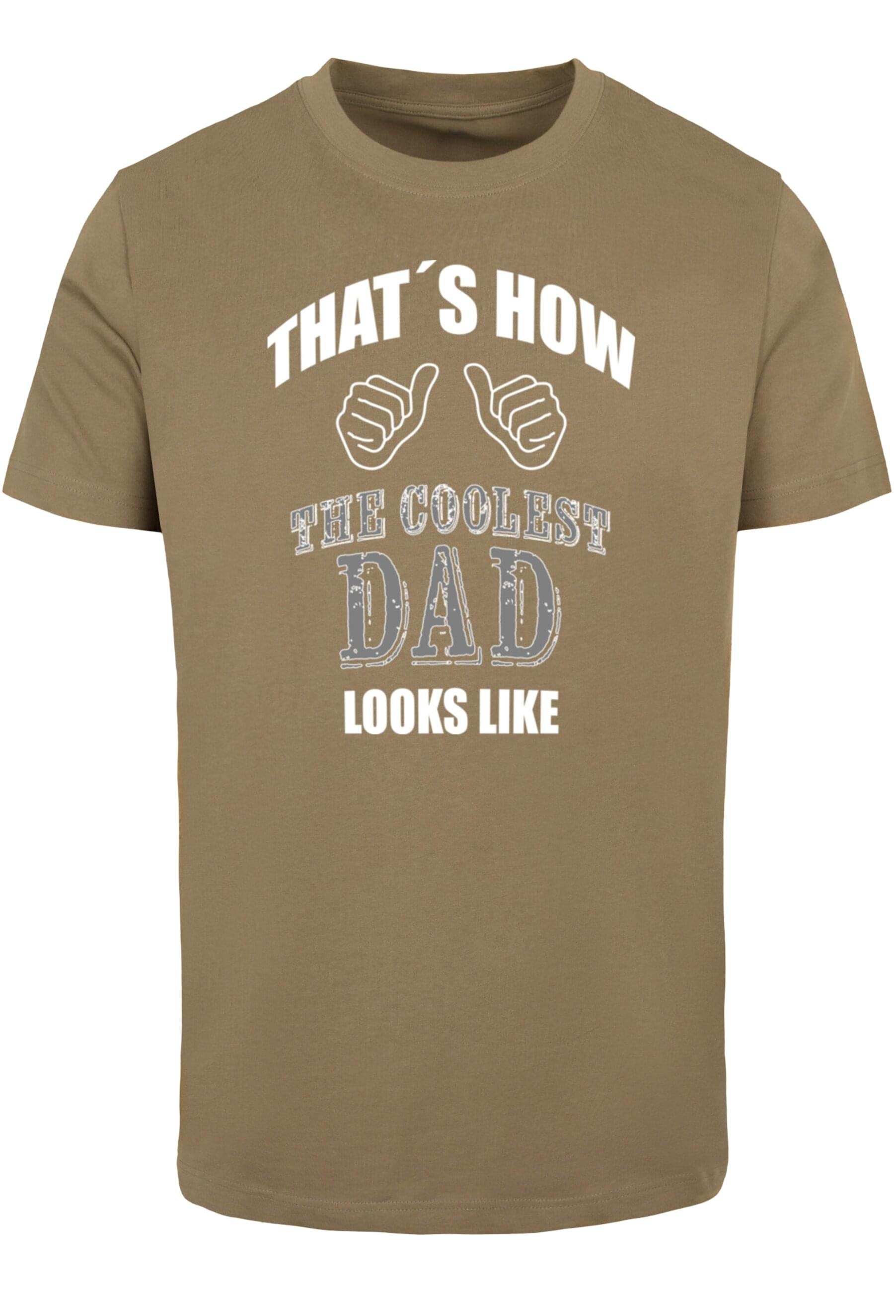 Merchcode T-Shirt "Merchcode Herren Coolest Dad T-Shirt Round Neck" günstig online kaufen