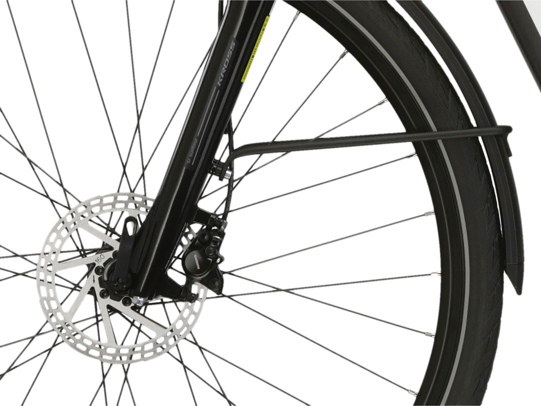 Kross E-Bike »KROSS E-Trekkingrad Trans 5.0 28" weiß 9 Gänge«, 9 Gang, microSHIFT, ADVENT M619, Mittelmotor 250 W