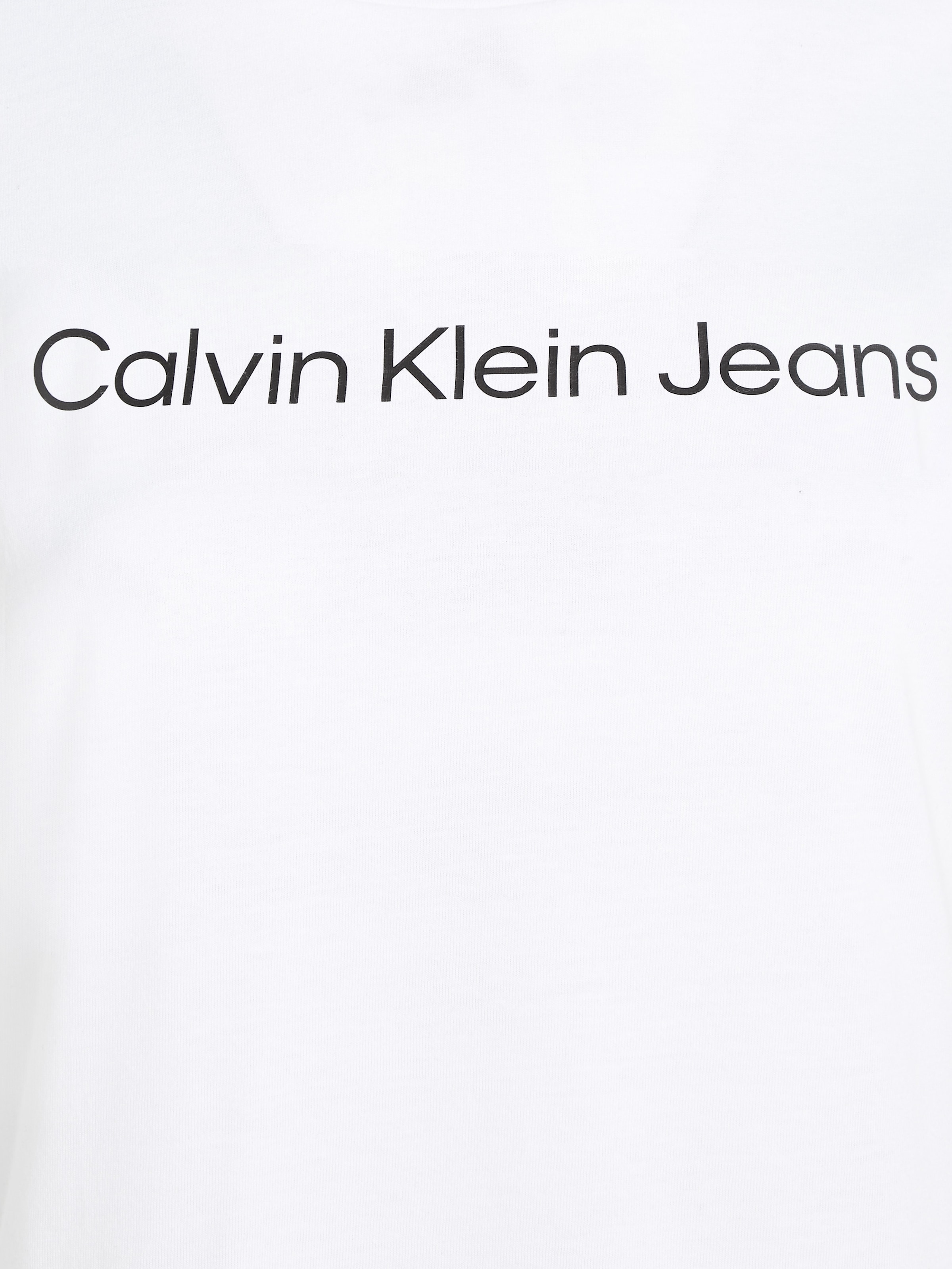 Calvin Klein Jeans T-Shirt »INSTITUTIONAL LOGO 2-PACK TEE«, (Packung, 2er-Pack), mit Logoschriftzug
