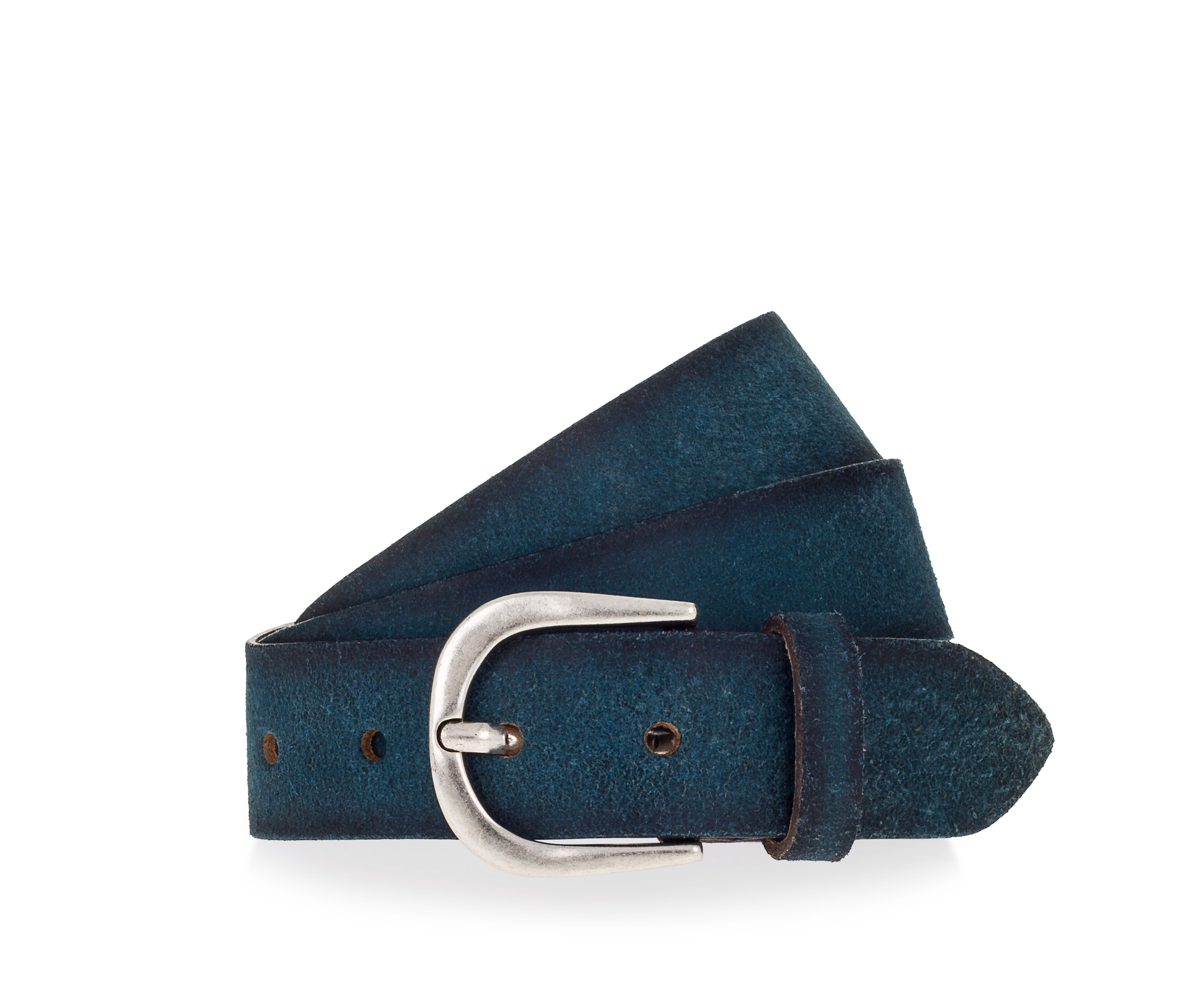 MUSTANG Ledergürtel Echtleder, einfache Dornschließe, angeraute Optik günstig online kaufen